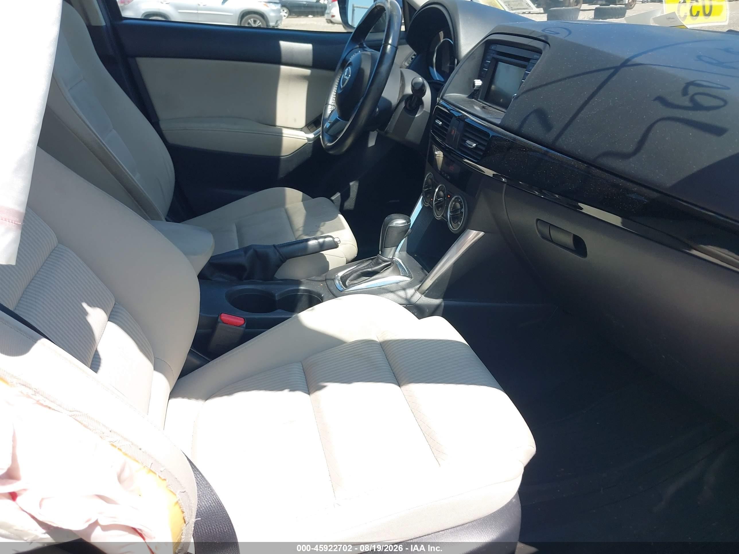 2015 Mazda Cx-5 Touring Blue vin: JM3KE4CY2F0543563