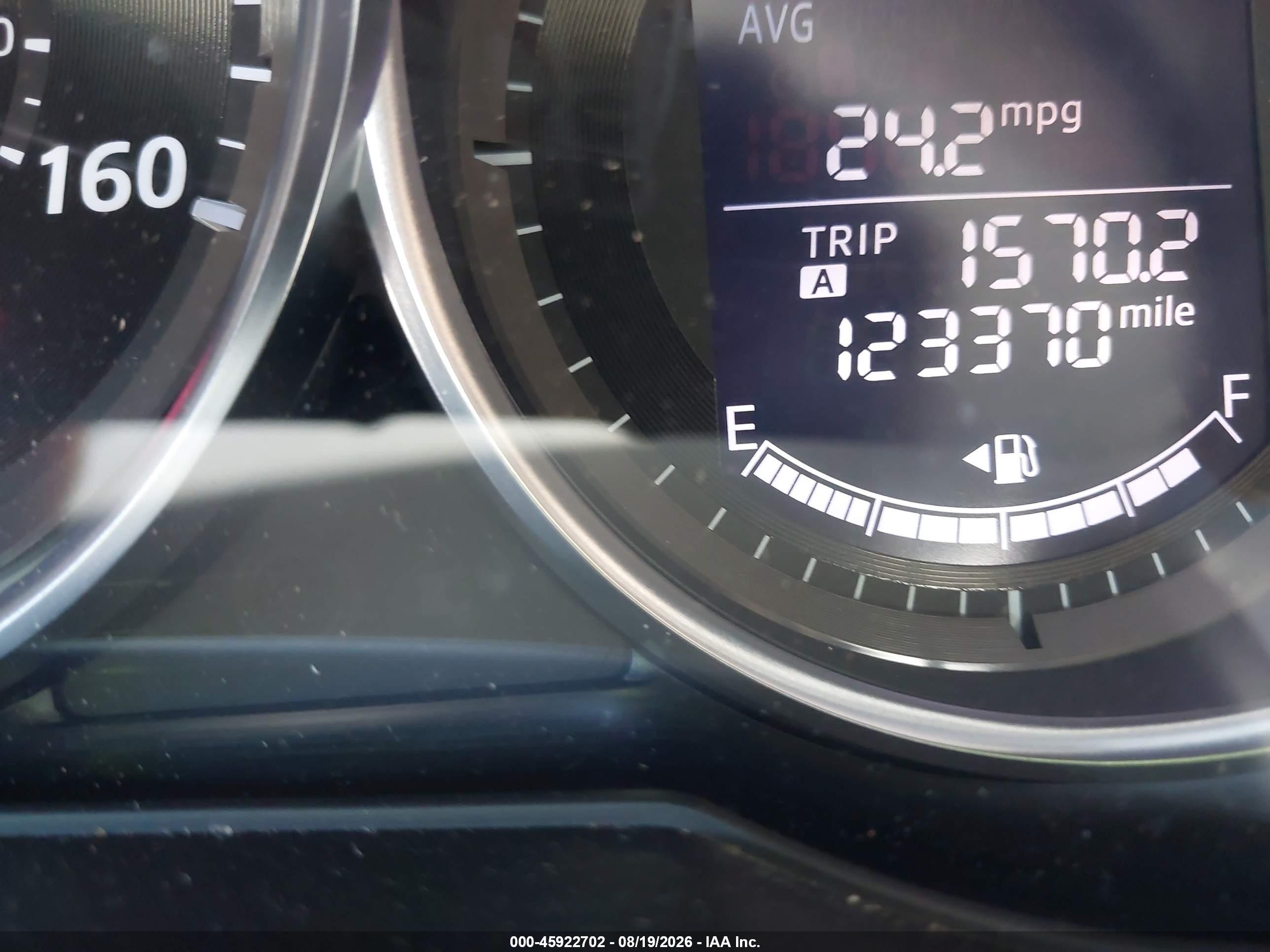 2015 Mazda Cx-5 Touring Blue vin: JM3KE4CY2F0543563