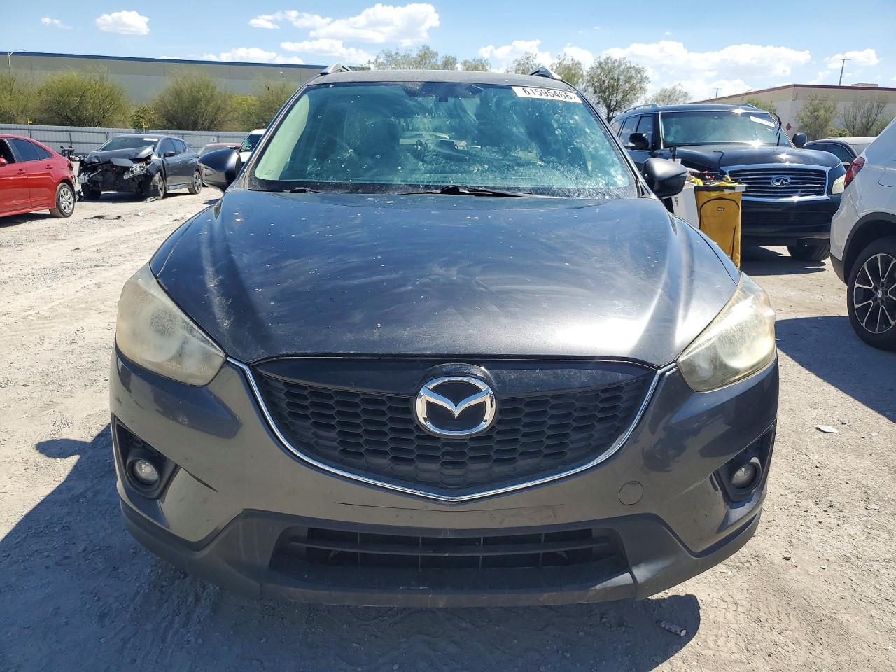 2015 Mazda Cx-5 Touring Gray vin: JM3KE4CY2F0548195