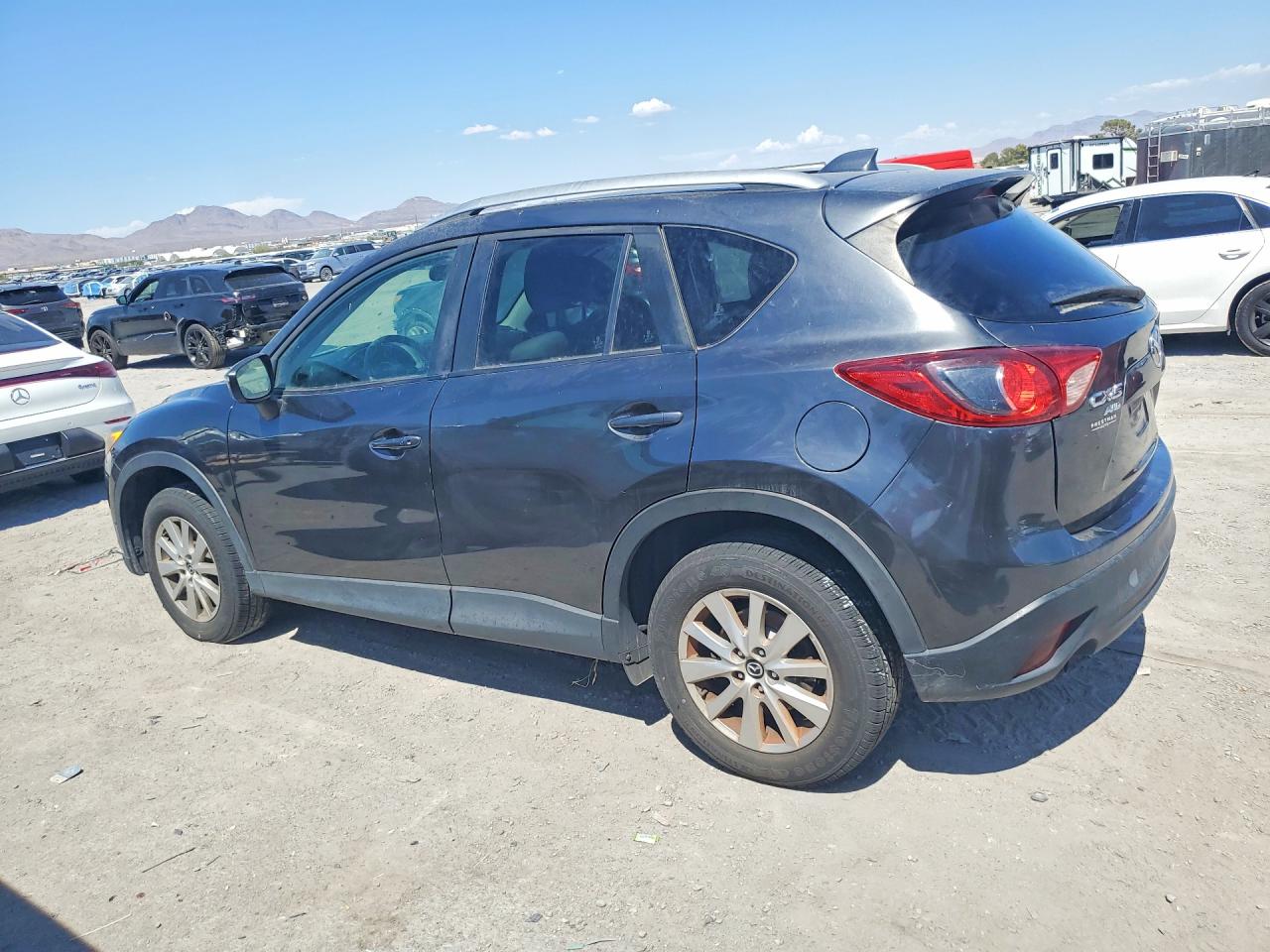 2015 Mazda Cx-5 Touring Gray vin: JM3KE4CY2F0548195