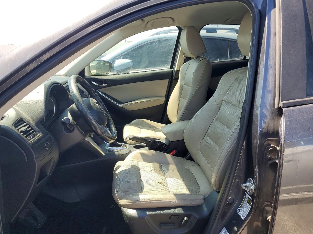 2015 Mazda Cx-5 Touring Gray vin: JM3KE4CY2F0548195