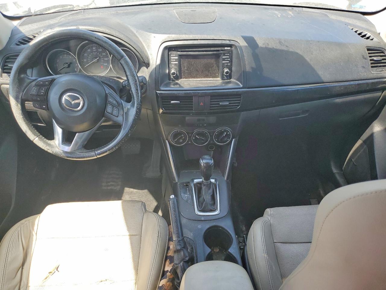 2015 Mazda Cx-5 Touring Gray vin: JM3KE4CY2F0548195