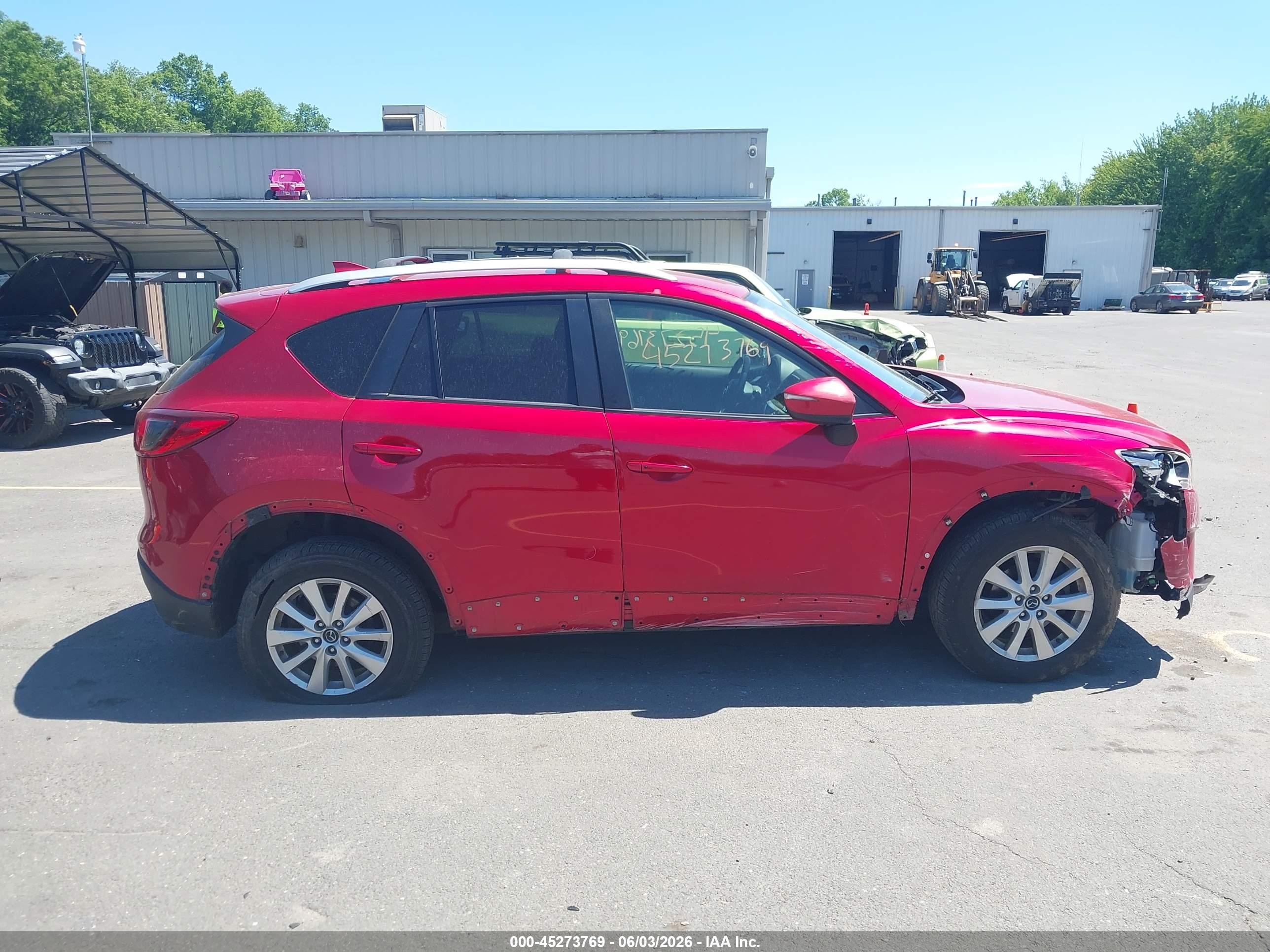 2016 Mazda Cx-5 Touring Red vin: JM3KE4CY2G0620580