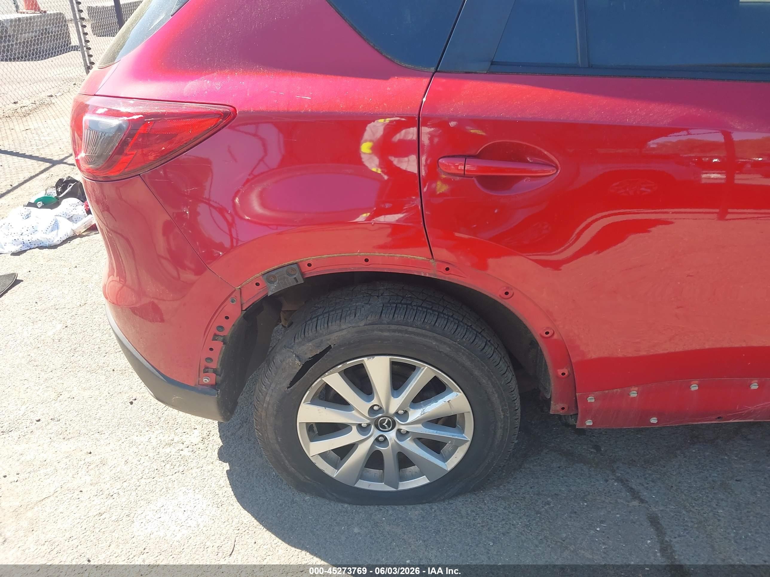 2016 Mazda Cx-5 Touring Red vin: JM3KE4CY2G0620580