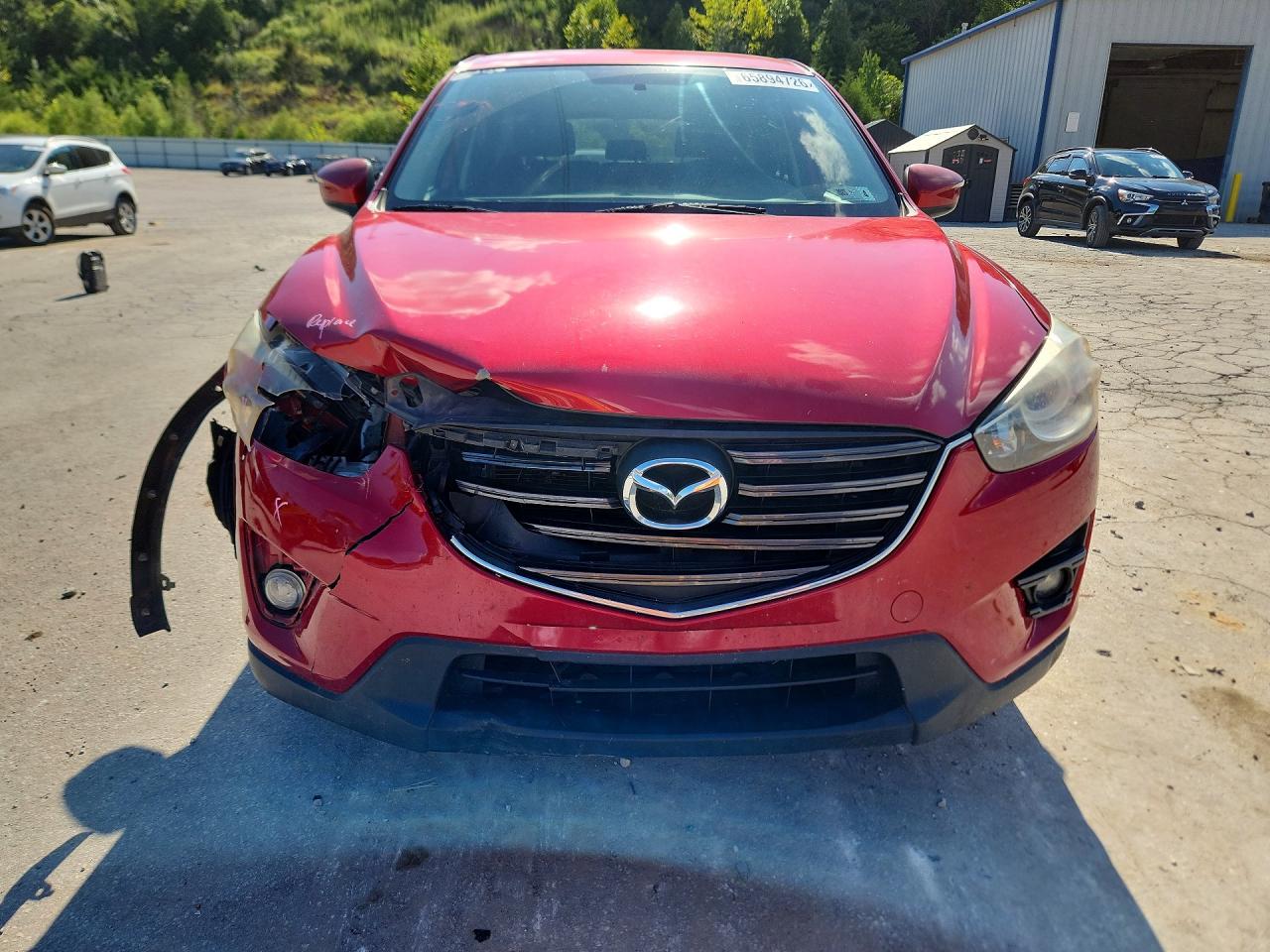 2016 Mazda Cx-5 Touring Red vin: JM3KE4CY2G0624841