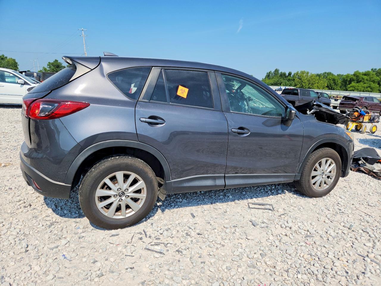 2016 Mazda Cx-5 Touring Gray vin: JM3KE4CY2G0748088