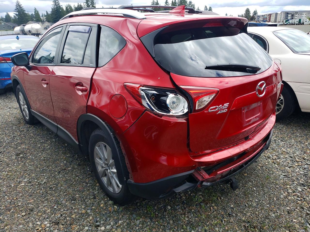 2016 Mazda Cx-5 Touring Red vin: JM3KE4CY2G0751332