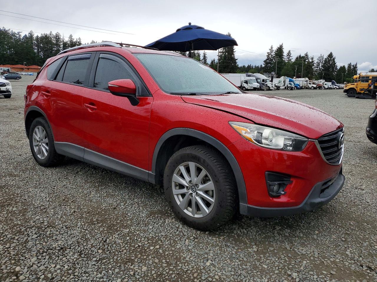 2016 Mazda Cx-5 Touring Red vin: JM3KE4CY2G0751332