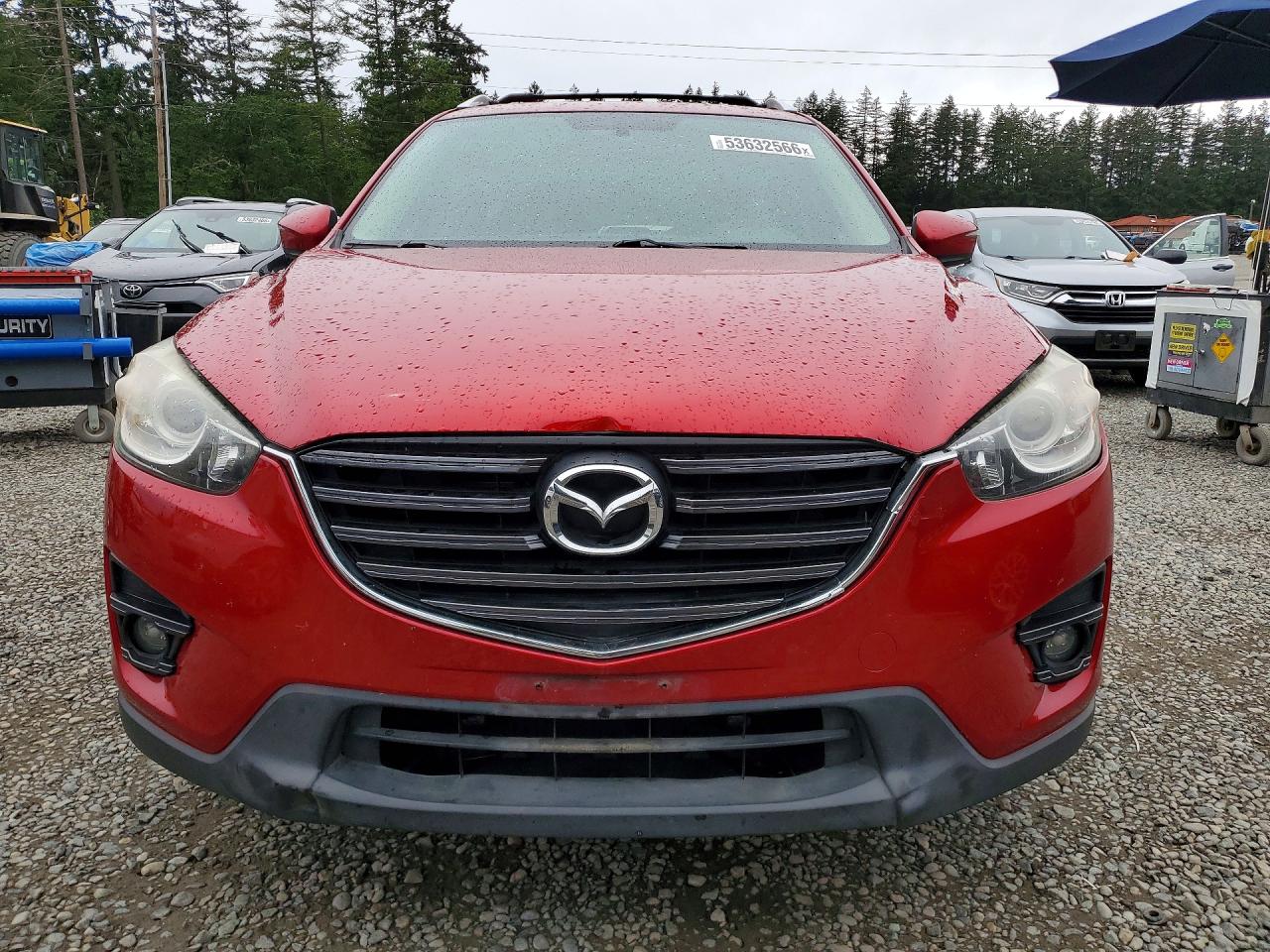 2016 Mazda Cx-5 Touring Red vin: JM3KE4CY2G0751332