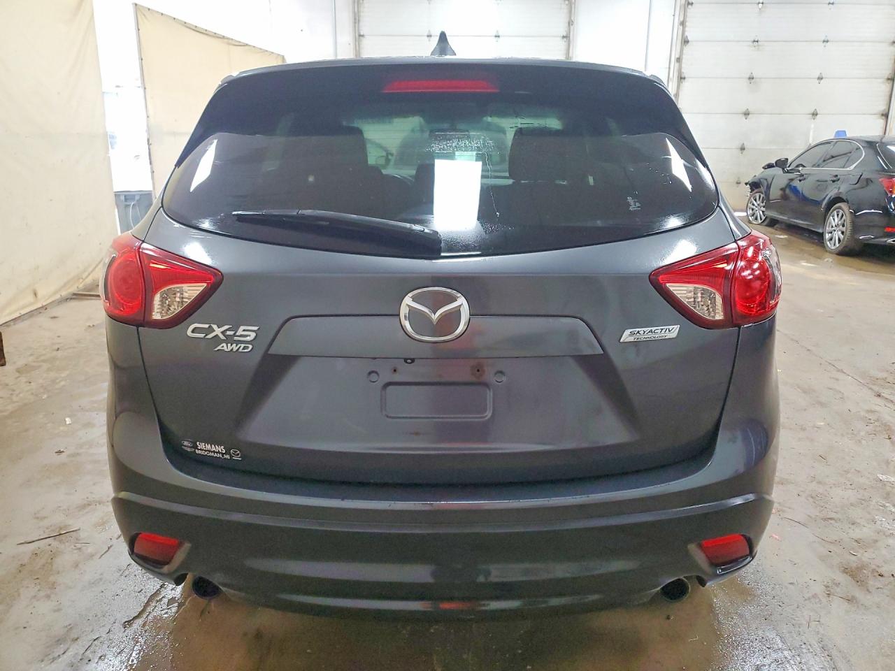 2014 Mazda Cx-5 Touring Gray vin: JM3KE4CY3E0302903