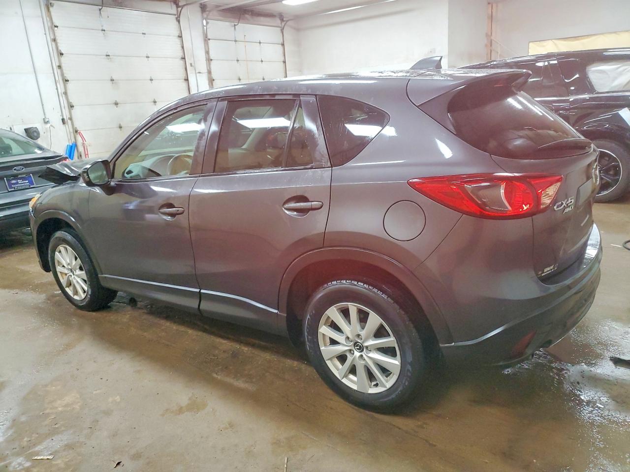 2014 Mazda Cx-5 Touring Gray vin: JM3KE4CY3E0302903