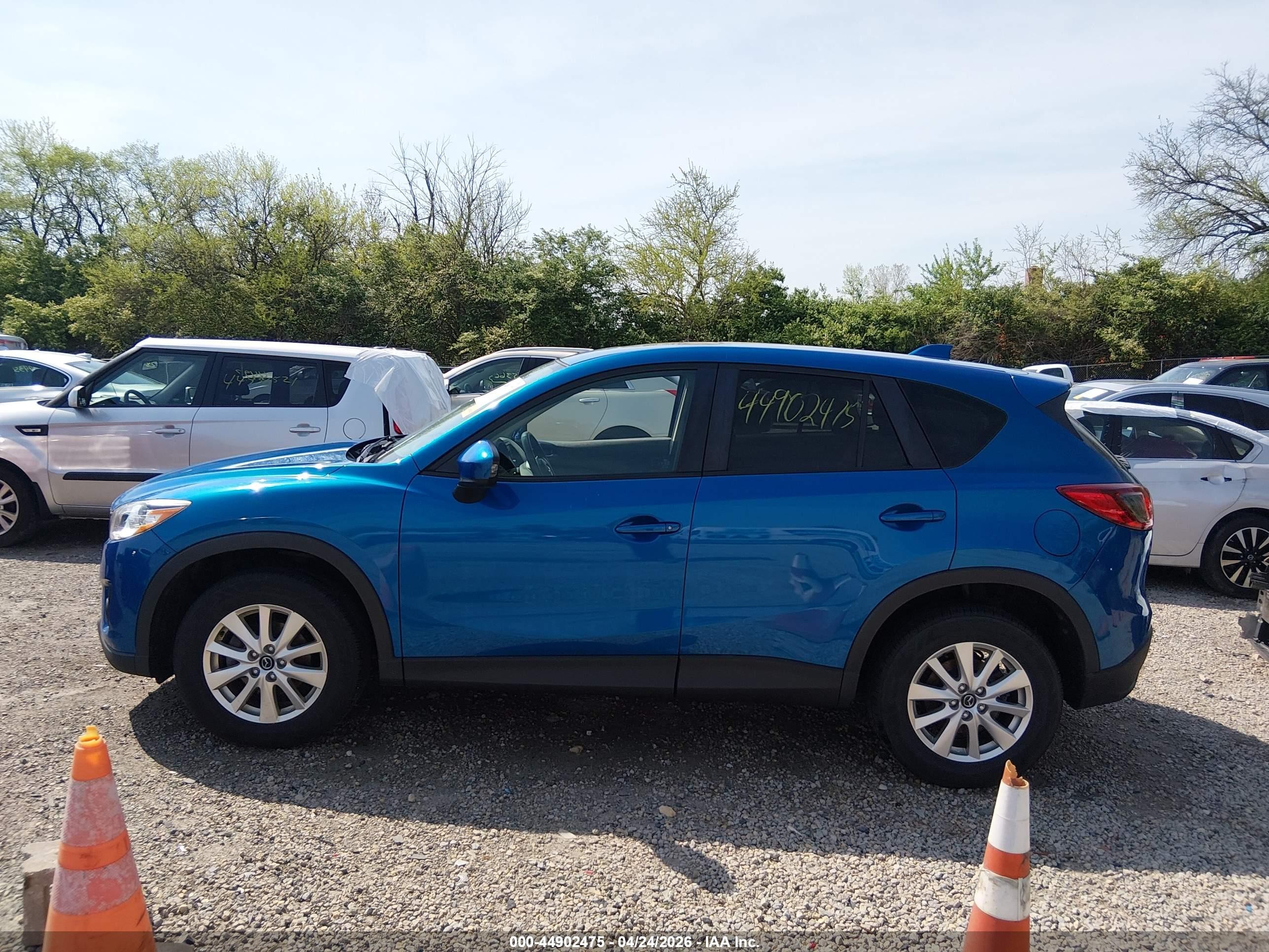 2014 Mazda Cx-5 Touring Синий vin: JM3KE4CY3E0323184