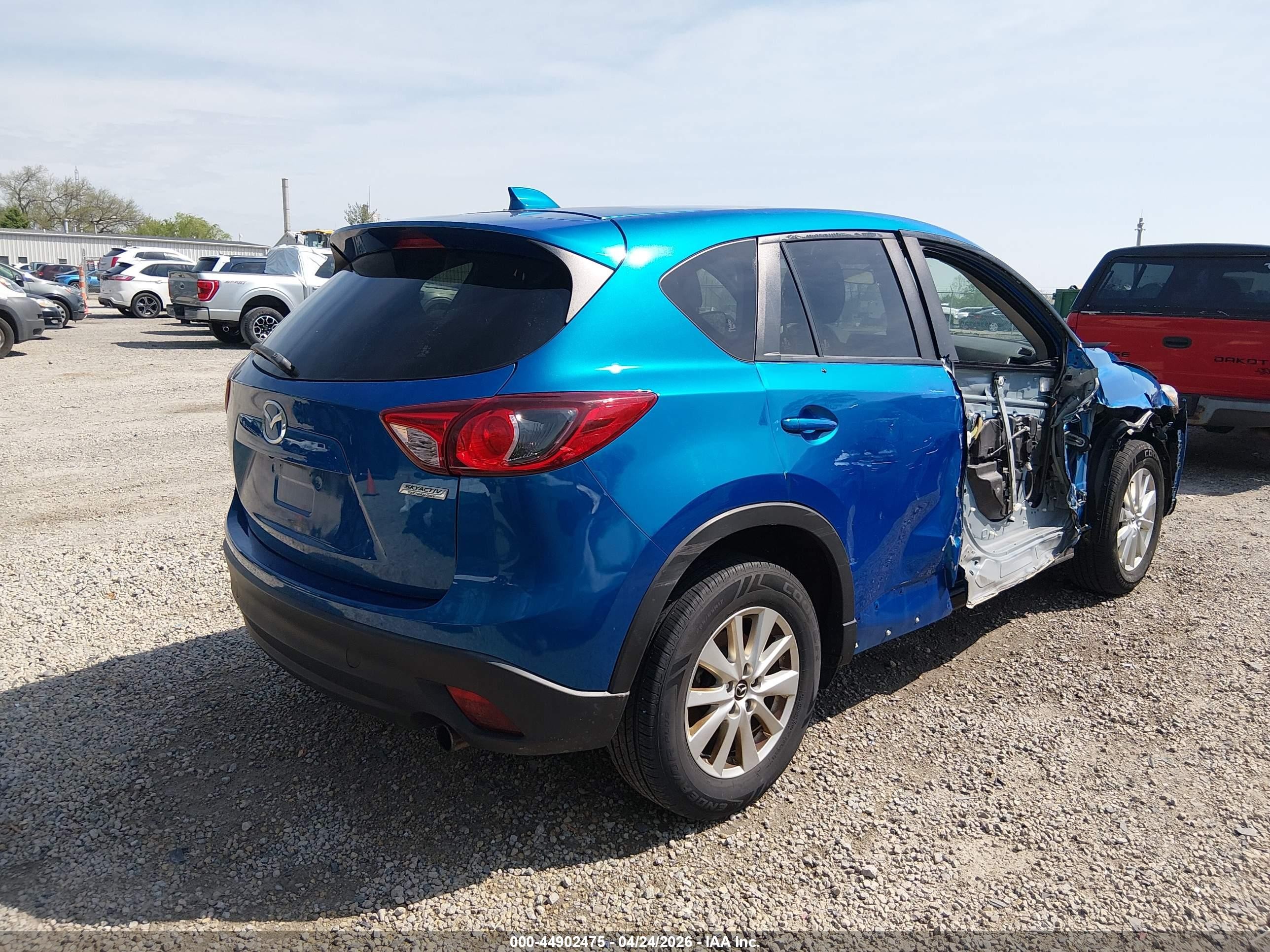 2014 Mazda Cx-5 Touring Синий vin: JM3KE4CY3E0323184