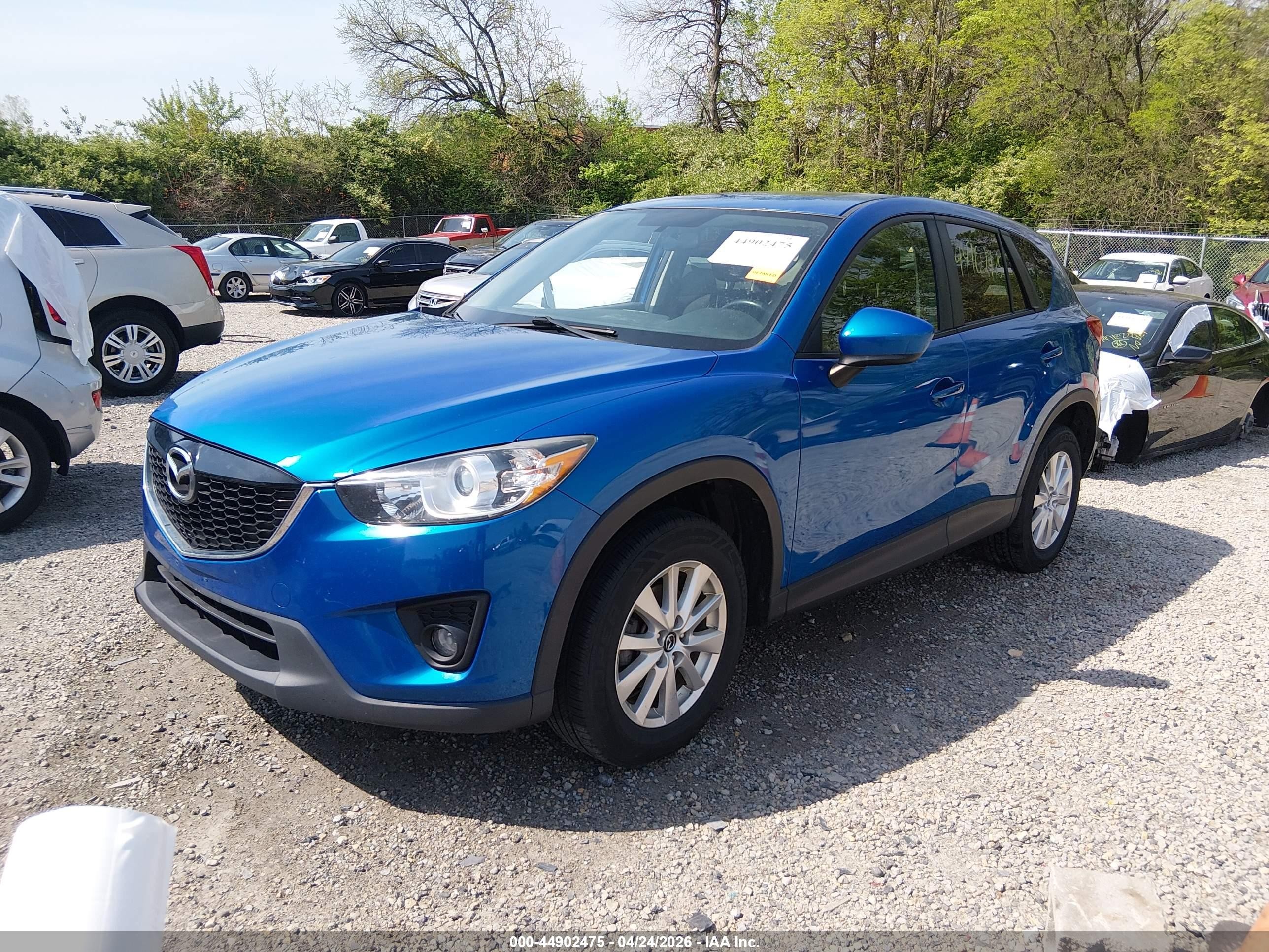 2014 Mazda Cx-5 Touring Синий vin: JM3KE4CY3E0323184