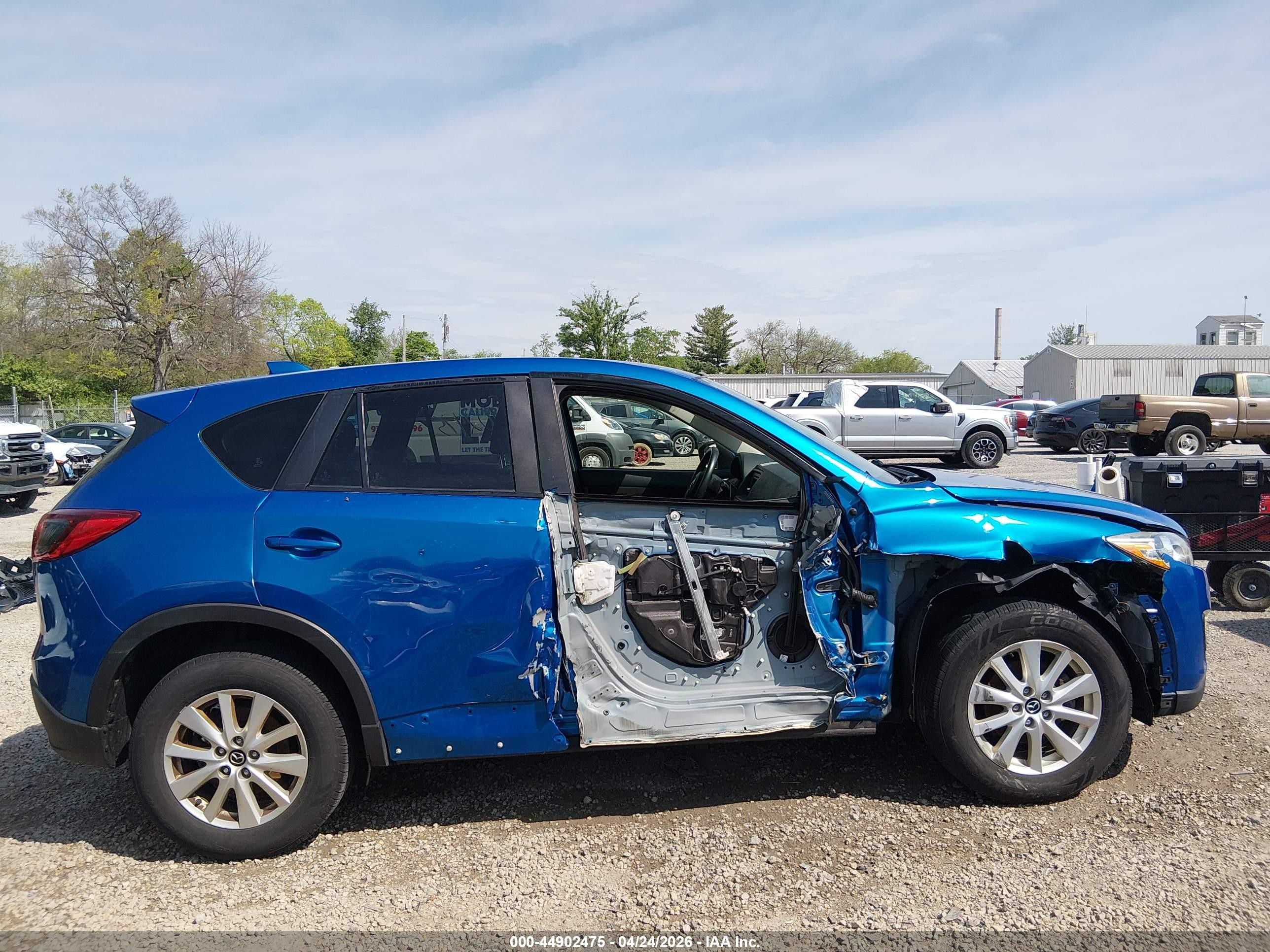 2014 Mazda Cx-5 Touring Синий vin: JM3KE4CY3E0323184