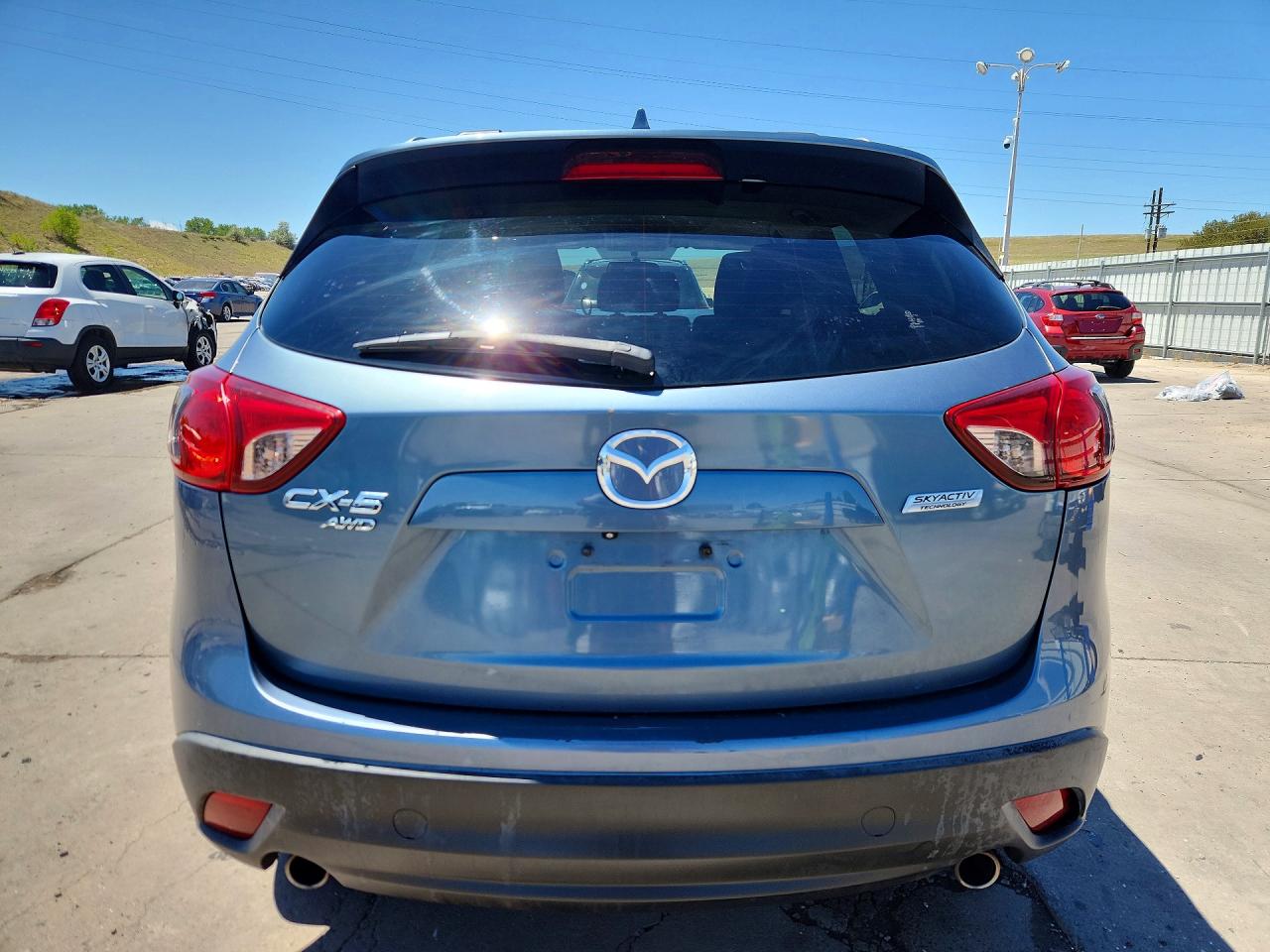 2014 Mazda Cx-5 Touring Синий vin: JM3KE4CY3E0402788