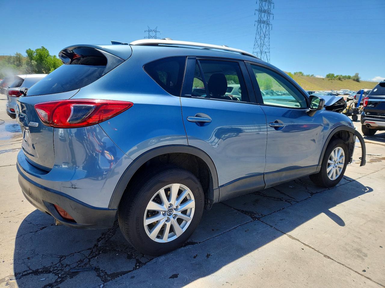 2014 Mazda Cx-5 Touring Синий vin: JM3KE4CY3E0402788