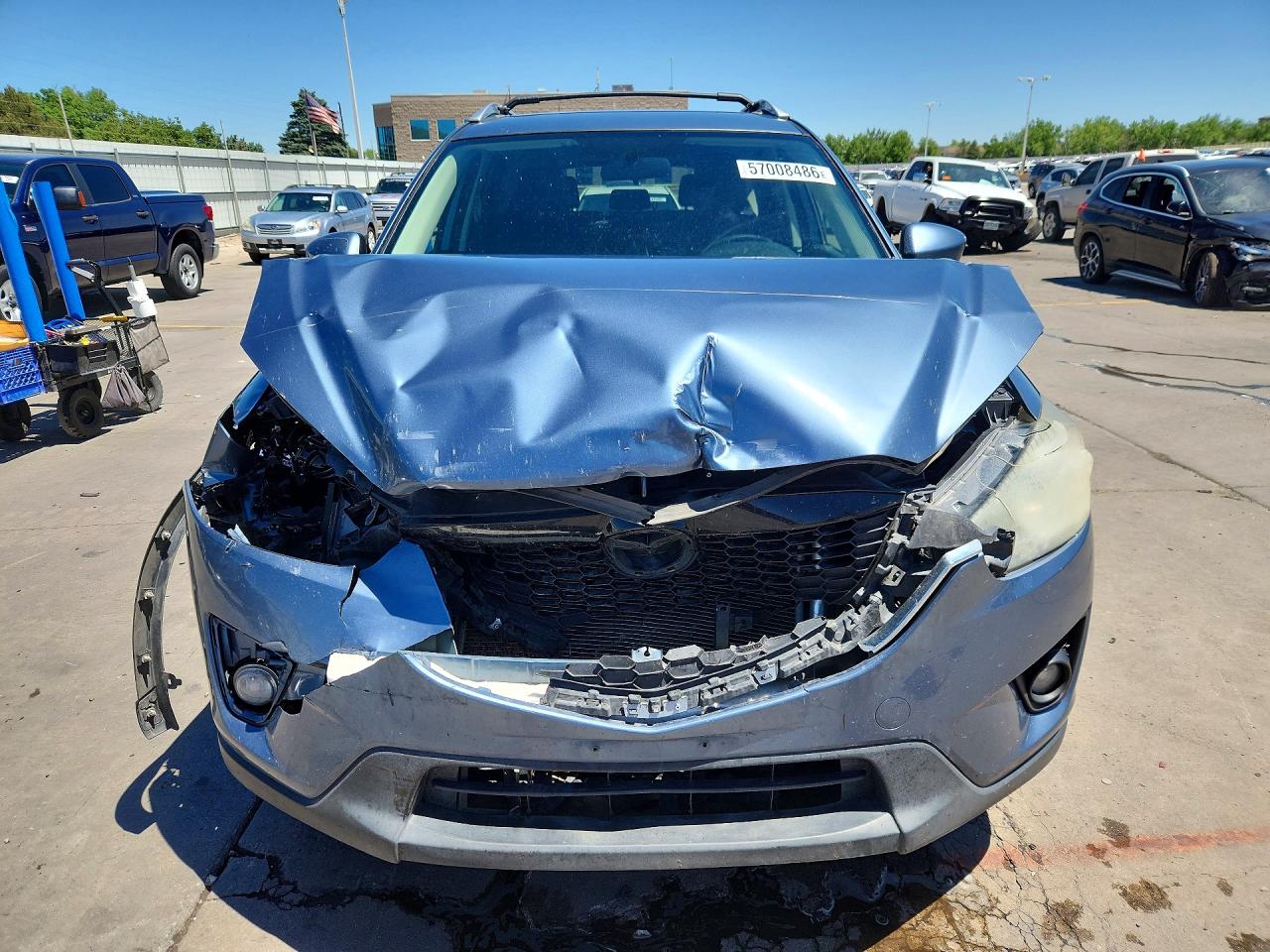 2014 Mazda Cx-5 Touring Синий vin: JM3KE4CY3E0402788