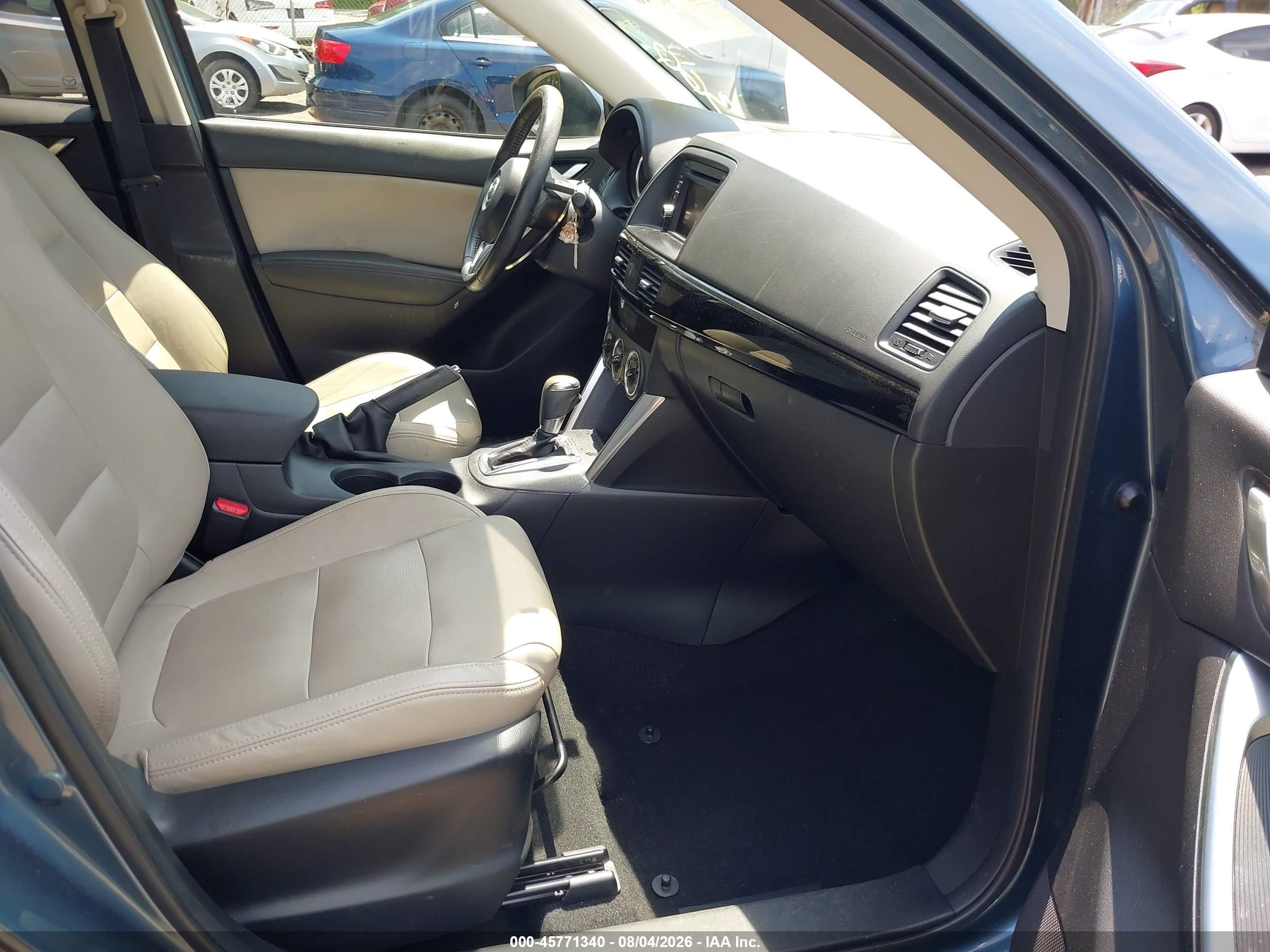 2015 Mazda Cx-5 Touring Синий vin: JM3KE4CY3F0433797