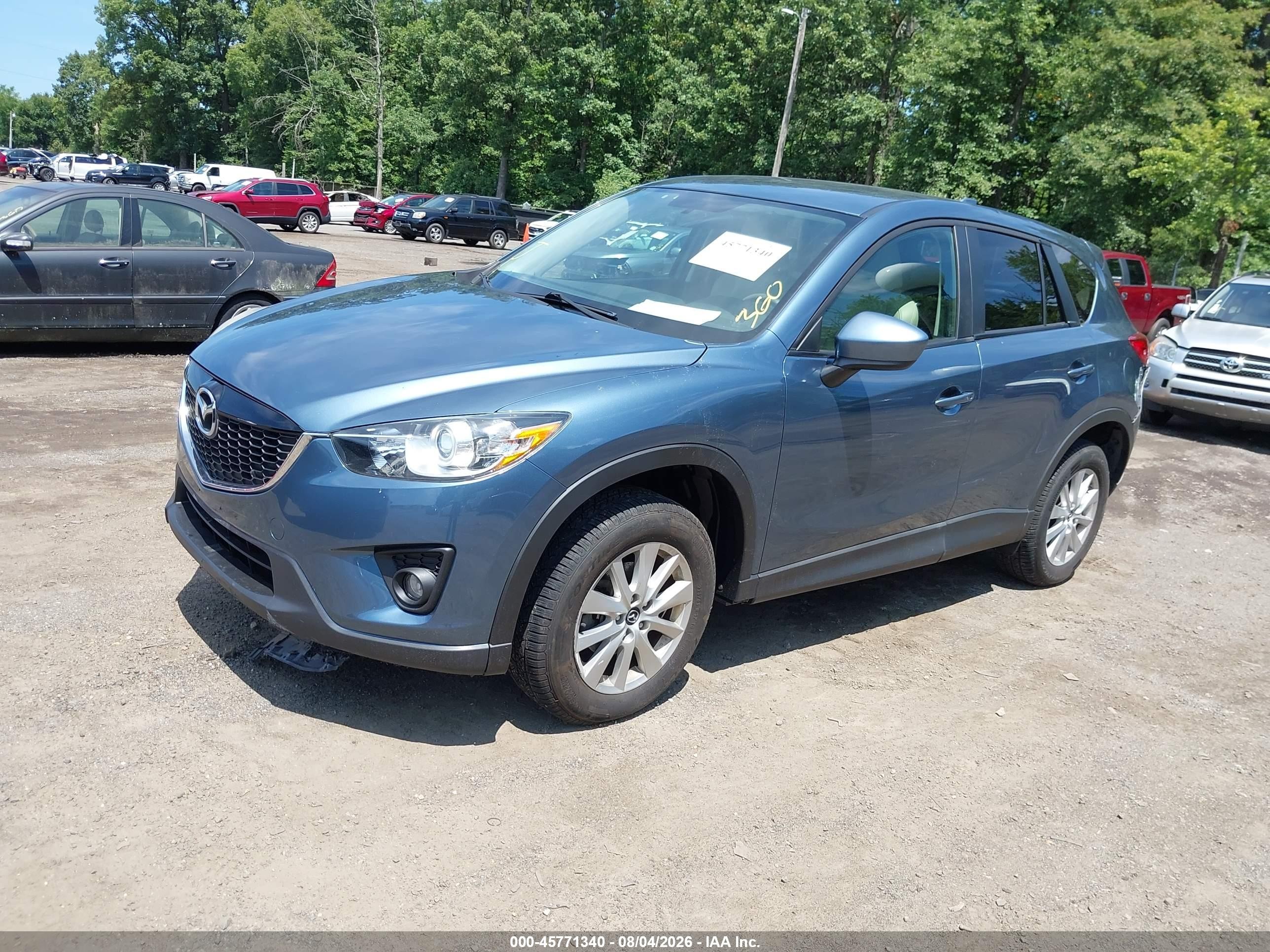 2015 Mazda Cx-5 Touring Синий vin: JM3KE4CY3F0433797