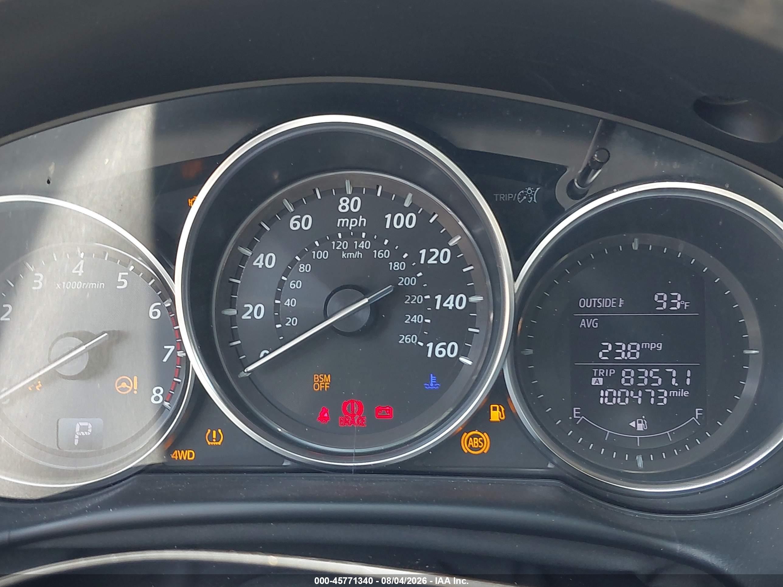 2015 Mazda Cx-5 Touring Синий vin: JM3KE4CY3F0433797
