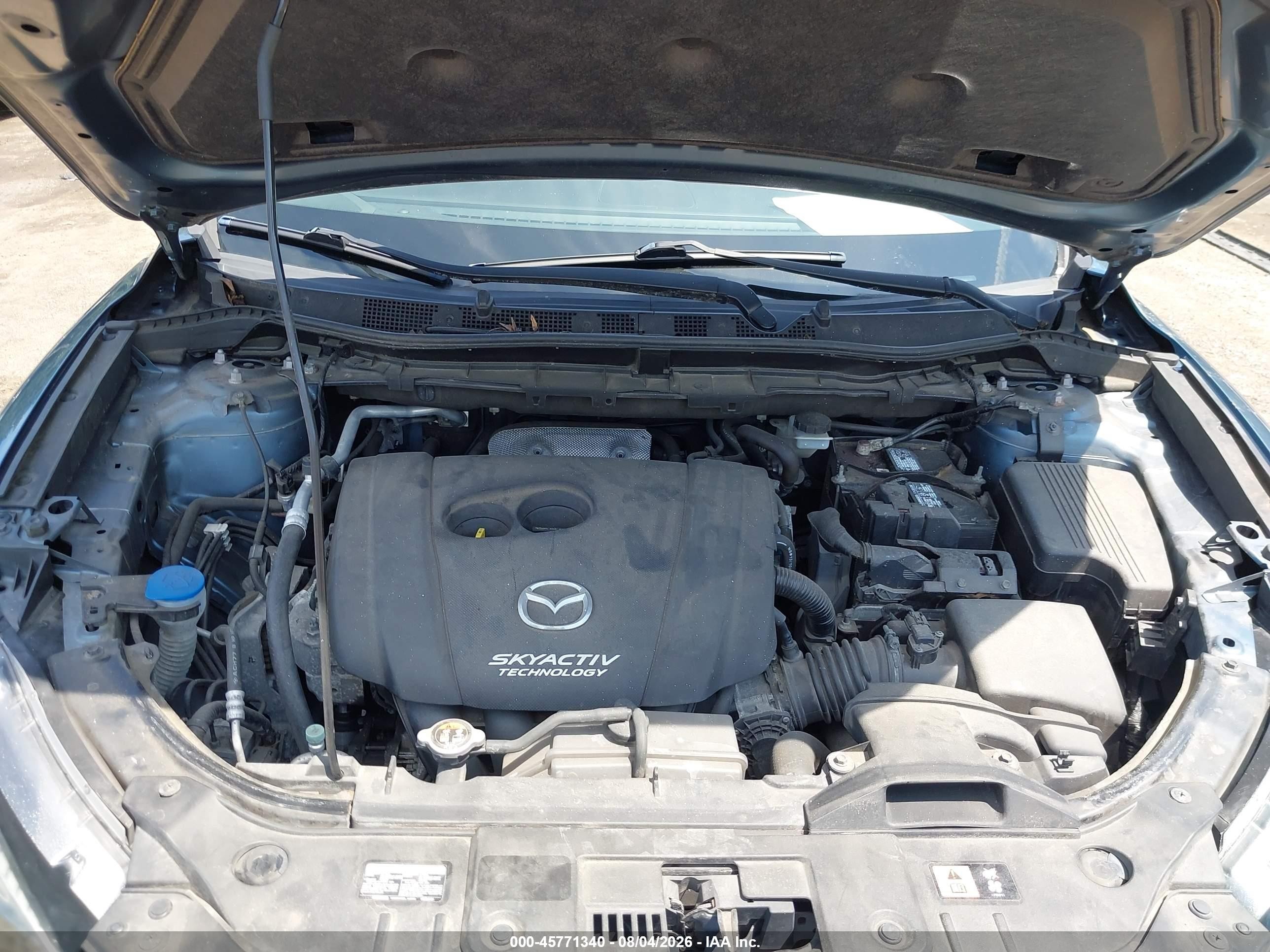 2015 Mazda Cx-5 Touring Синий vin: JM3KE4CY3F0433797