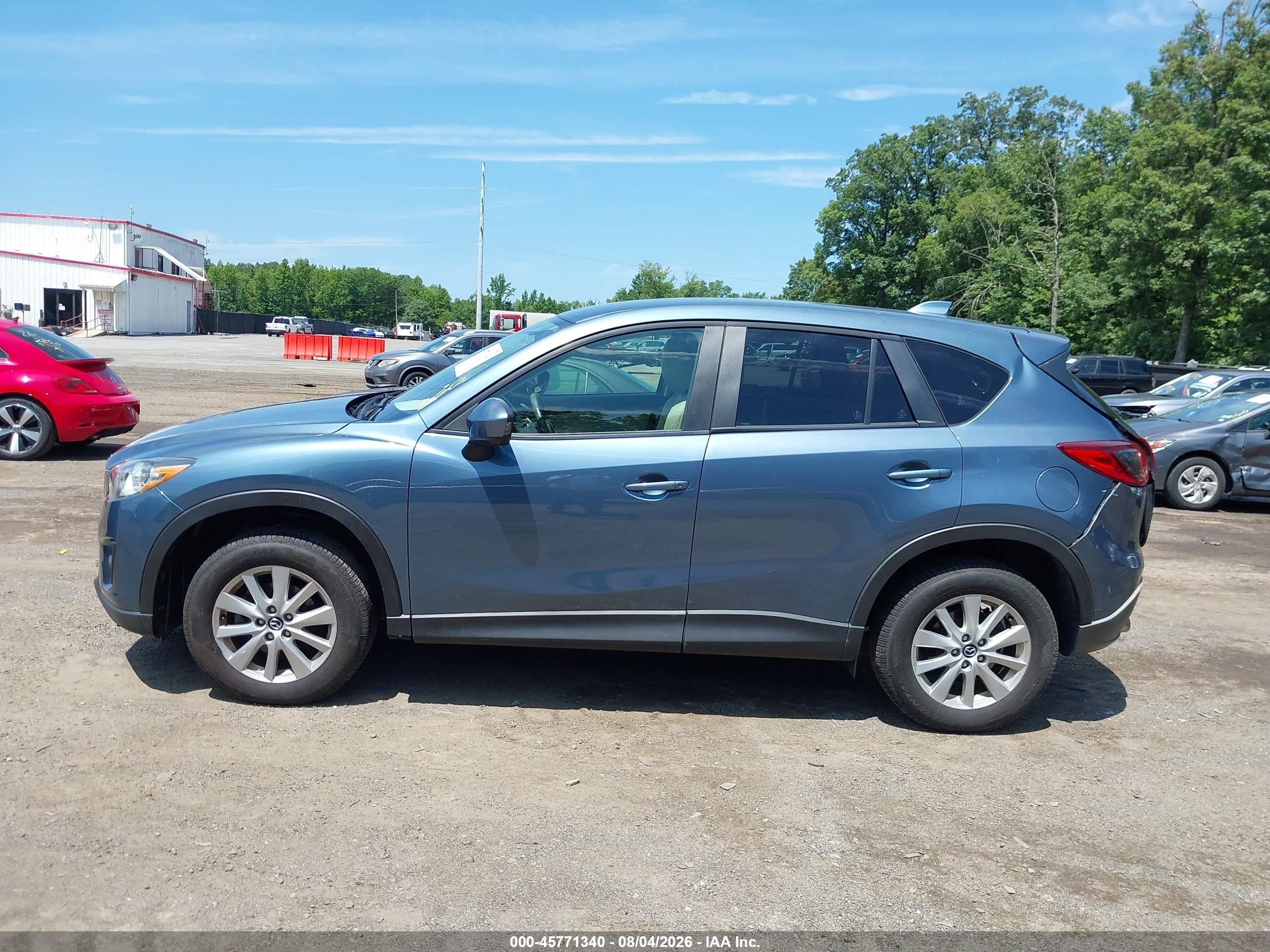 2015 Mazda Cx-5 Touring Синий vin: JM3KE4CY3F0433797