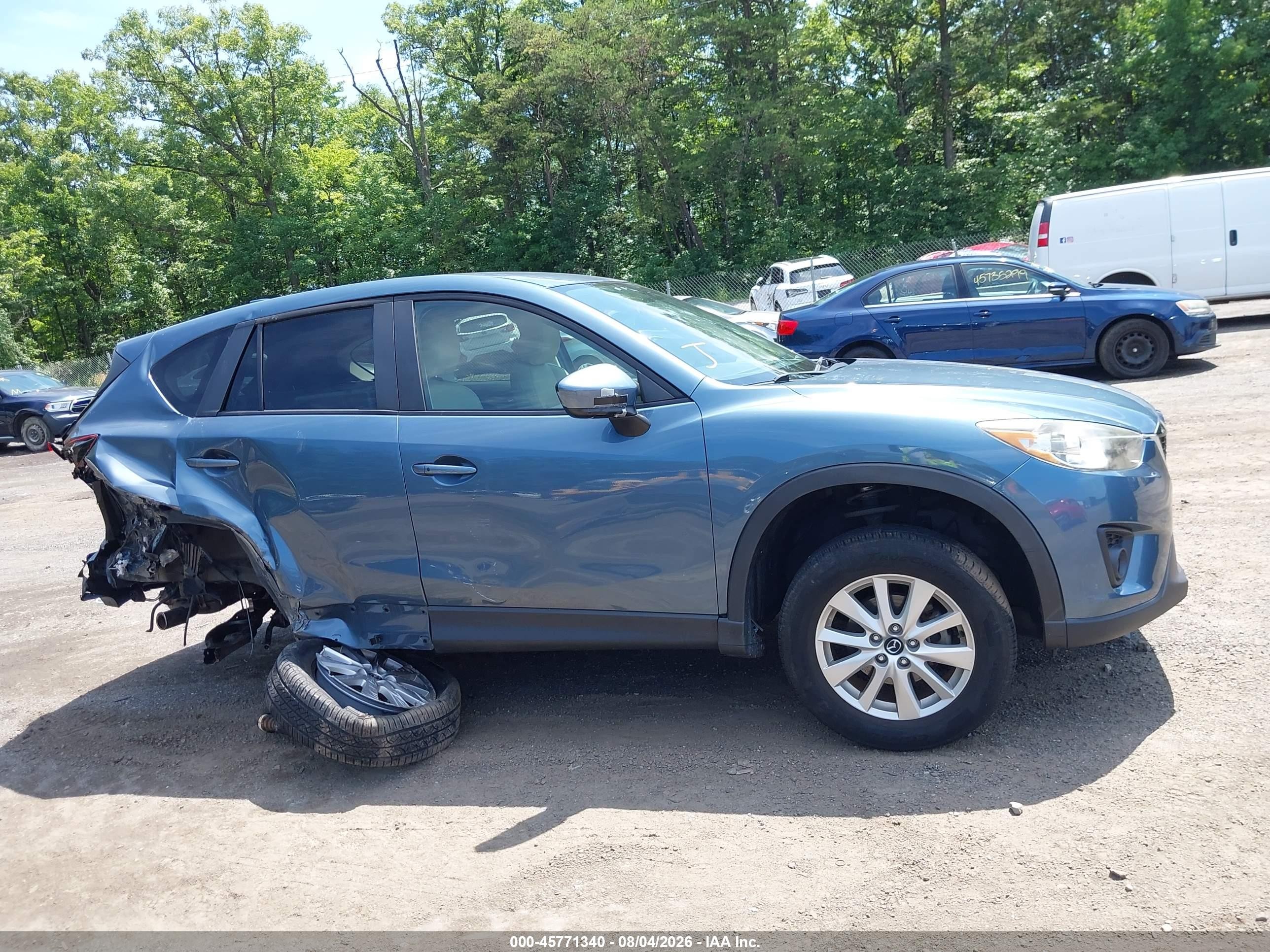 2015 Mazda Cx-5 Touring Синий vin: JM3KE4CY3F0433797
