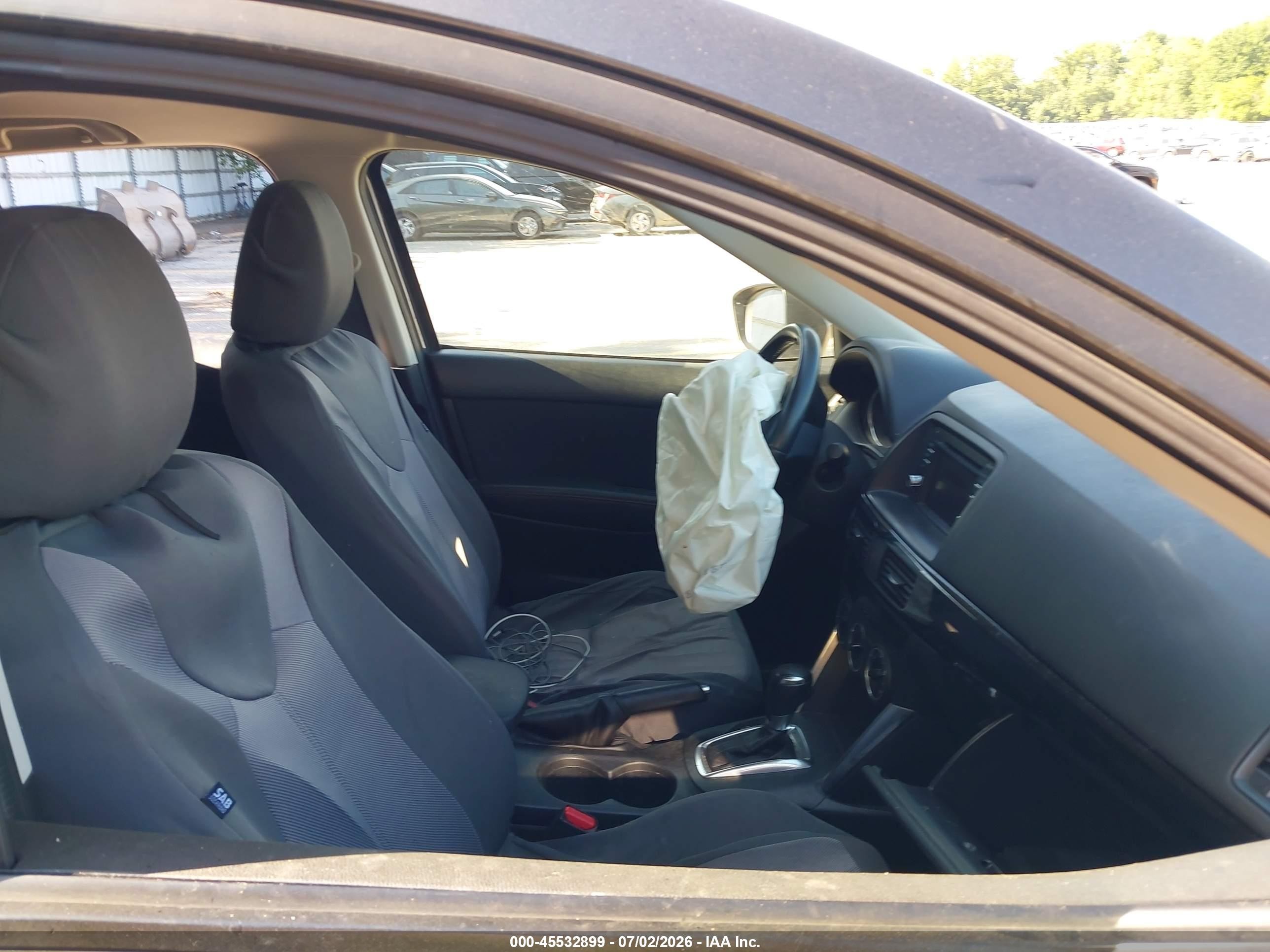 2015 Mazda Cx-5 Touring Gray vin: JM3KE4CY3F0439812