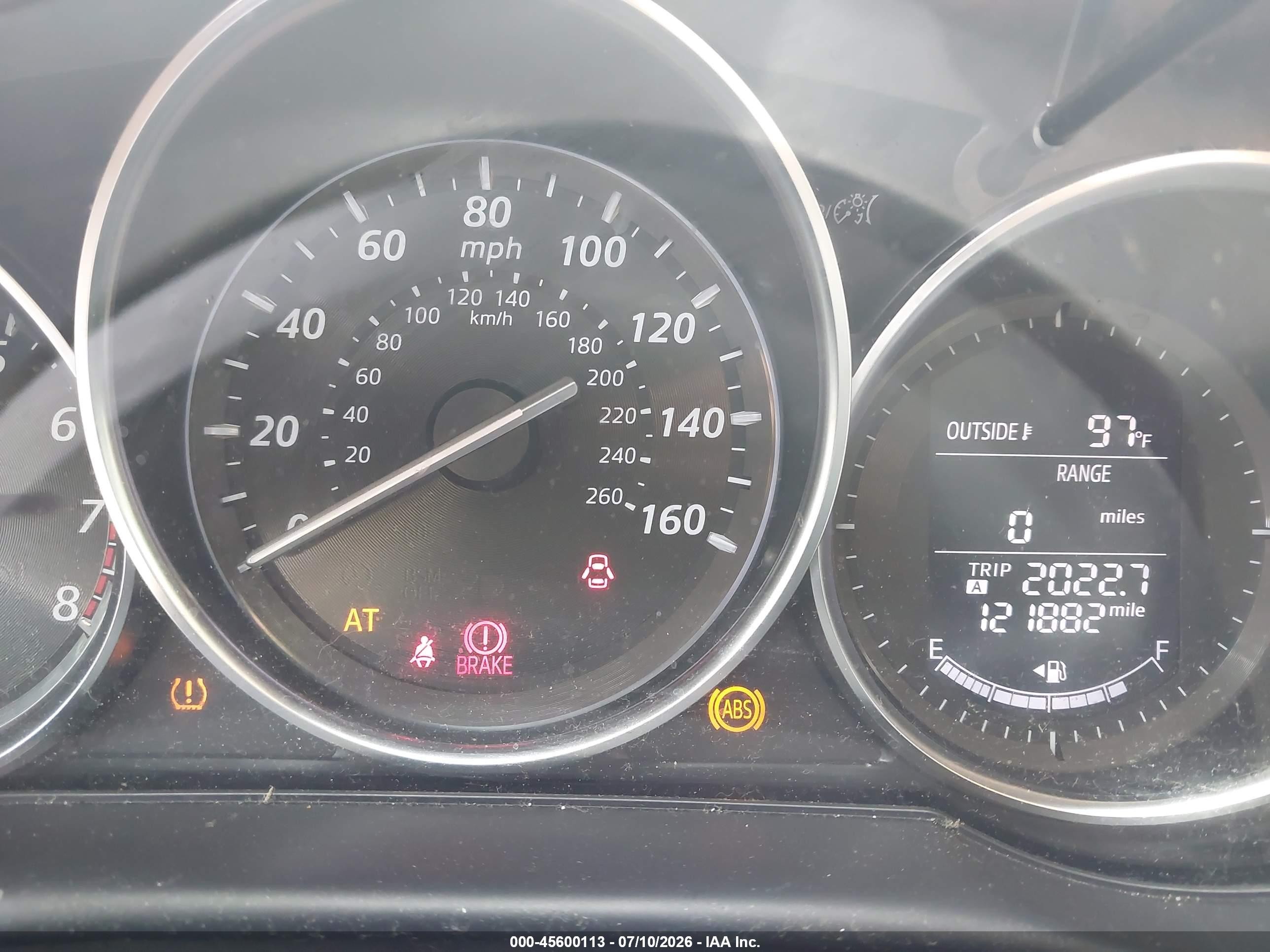 2015 Mazda Cx-5 Touring Blue vin: JM3KE4CY3F0471157