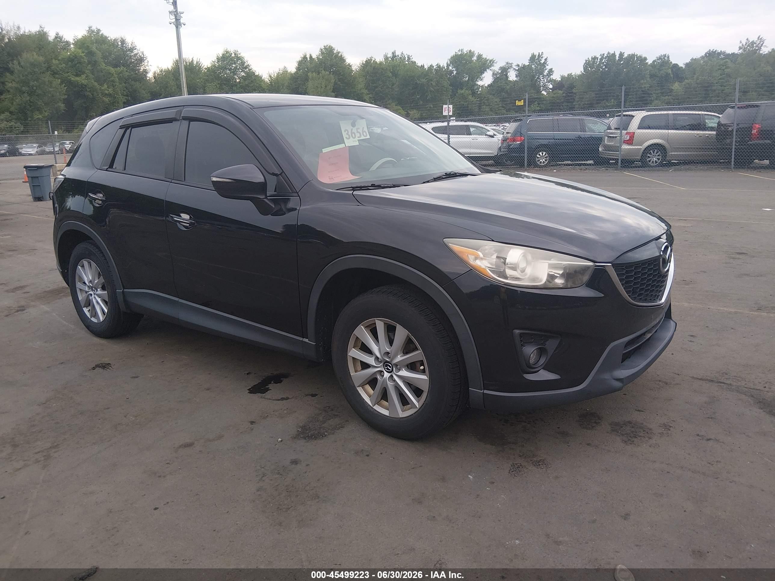 2015 Mazda Cx-5 Touring Black vin: JM3KE4CY3F0474365