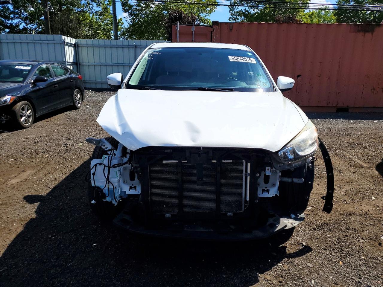 2015 Mazda Cx-5 Touring White vin: JM3KE4CY3F0488637