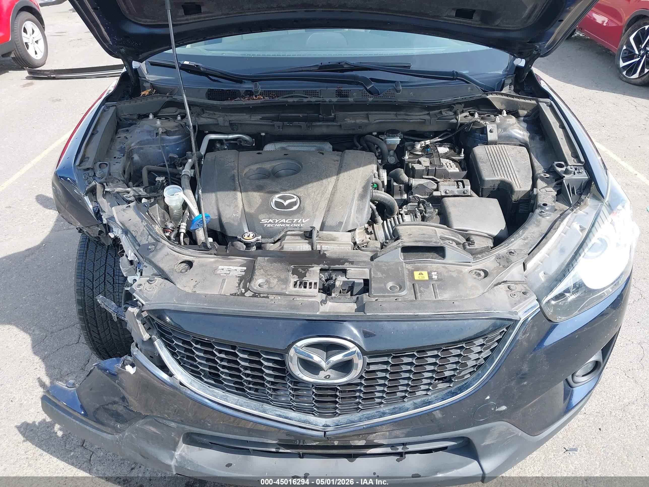 2015 Mazda Cx-5 Touring Dark Blue vin: JM3KE4CY3F0498424