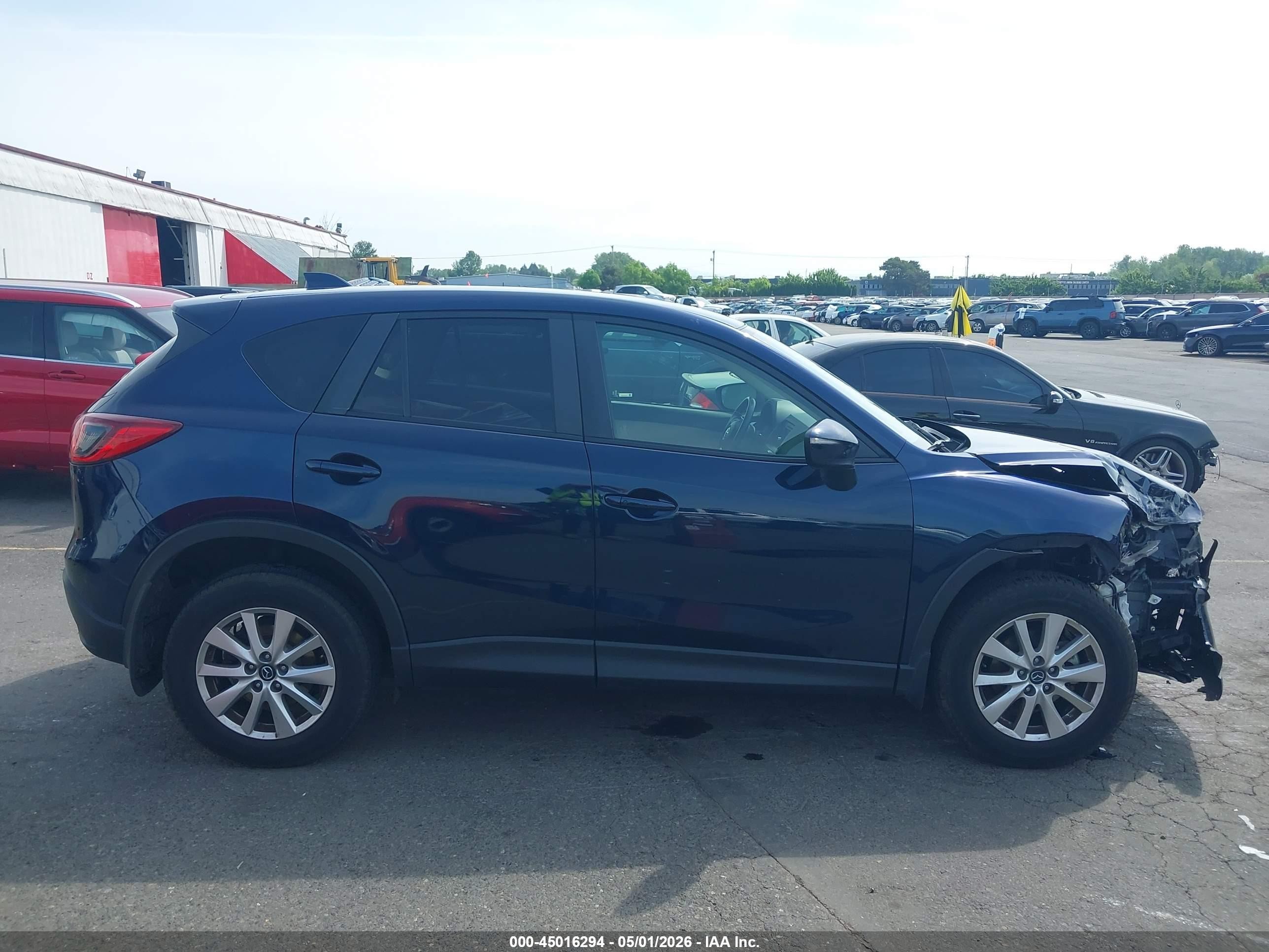 2015 Mazda Cx-5 Touring Dark Blue vin: JM3KE4CY3F0498424