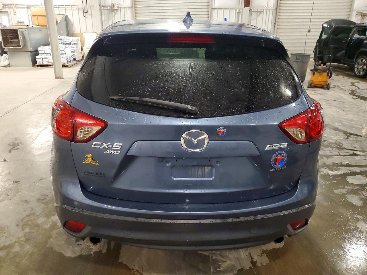 2015 Mazda Cx-5 Touring Blue vin: JM3KE4CY3F0516775