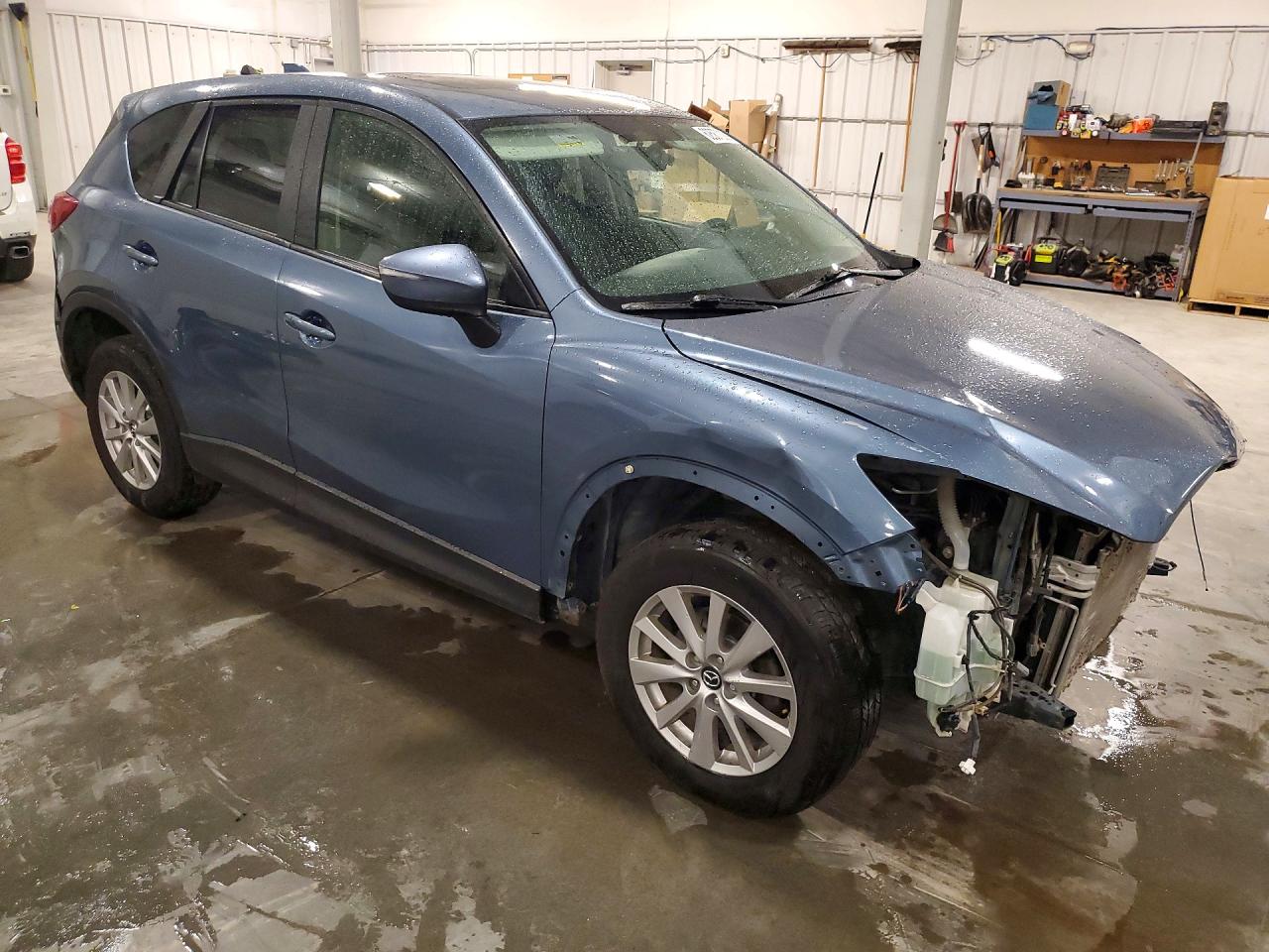 2015 Mazda Cx-5 Touring Blue vin: JM3KE4CY3F0516775