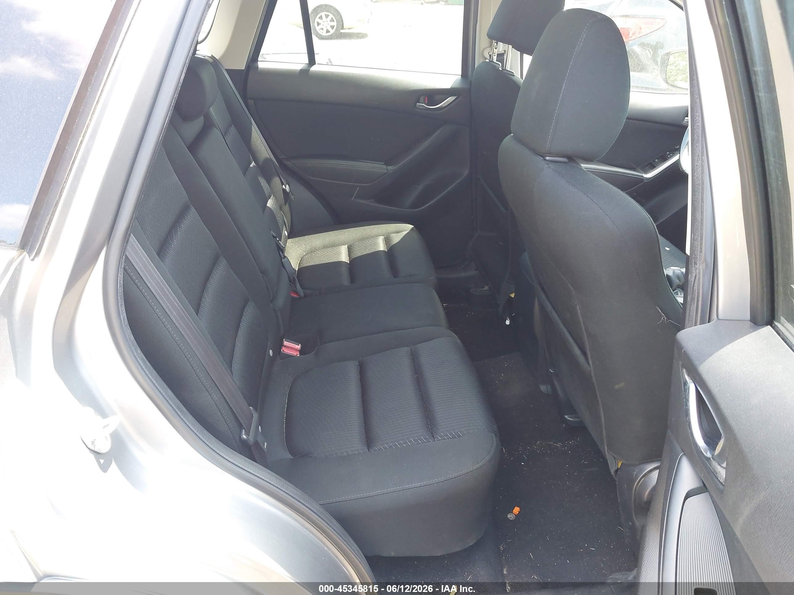 2015 Mazda Cx-5 Touring Black vin: JM3KE4CY3F0520146