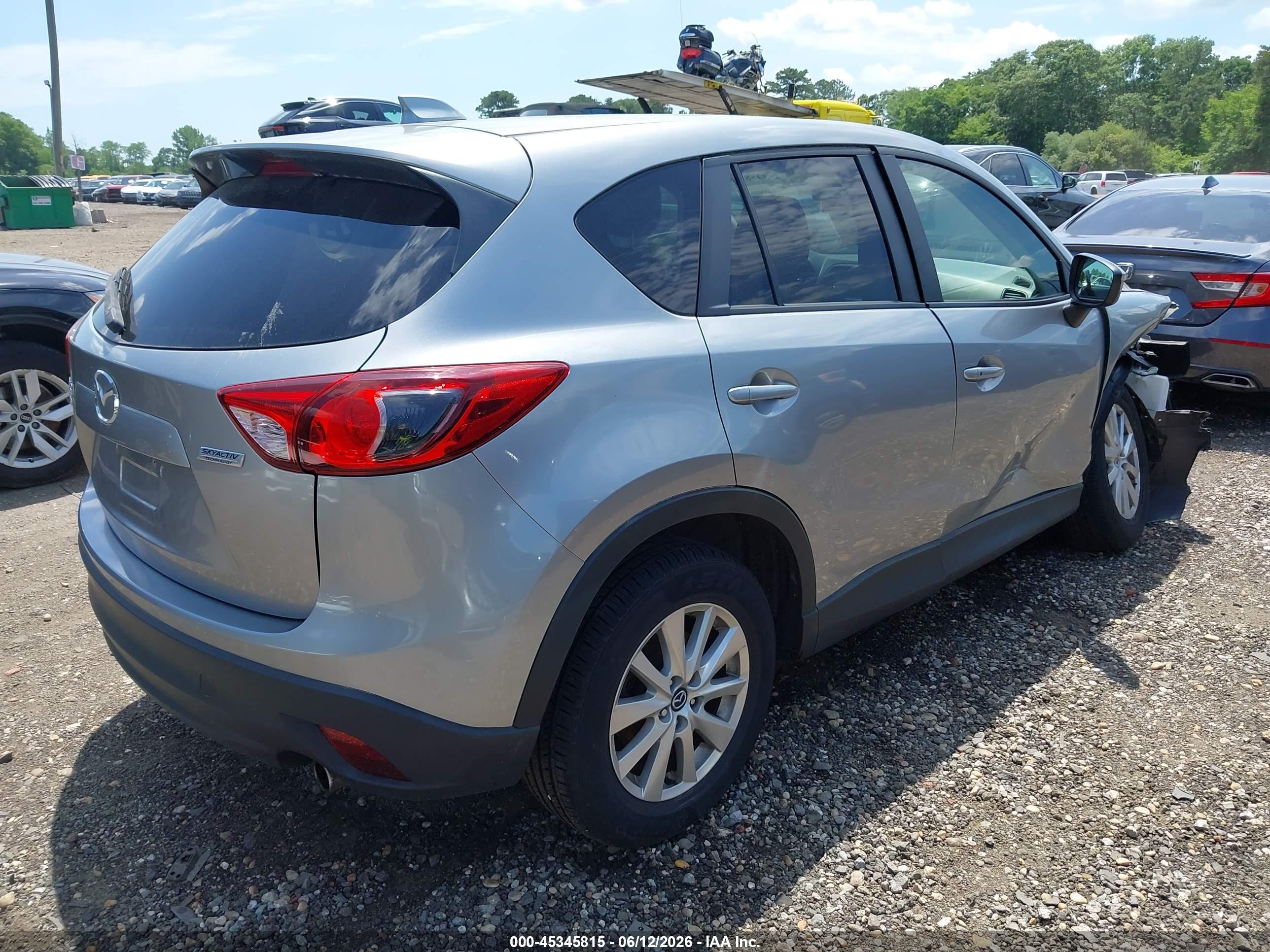 2015 Mazda Cx-5 Touring Black vin: JM3KE4CY3F0520146