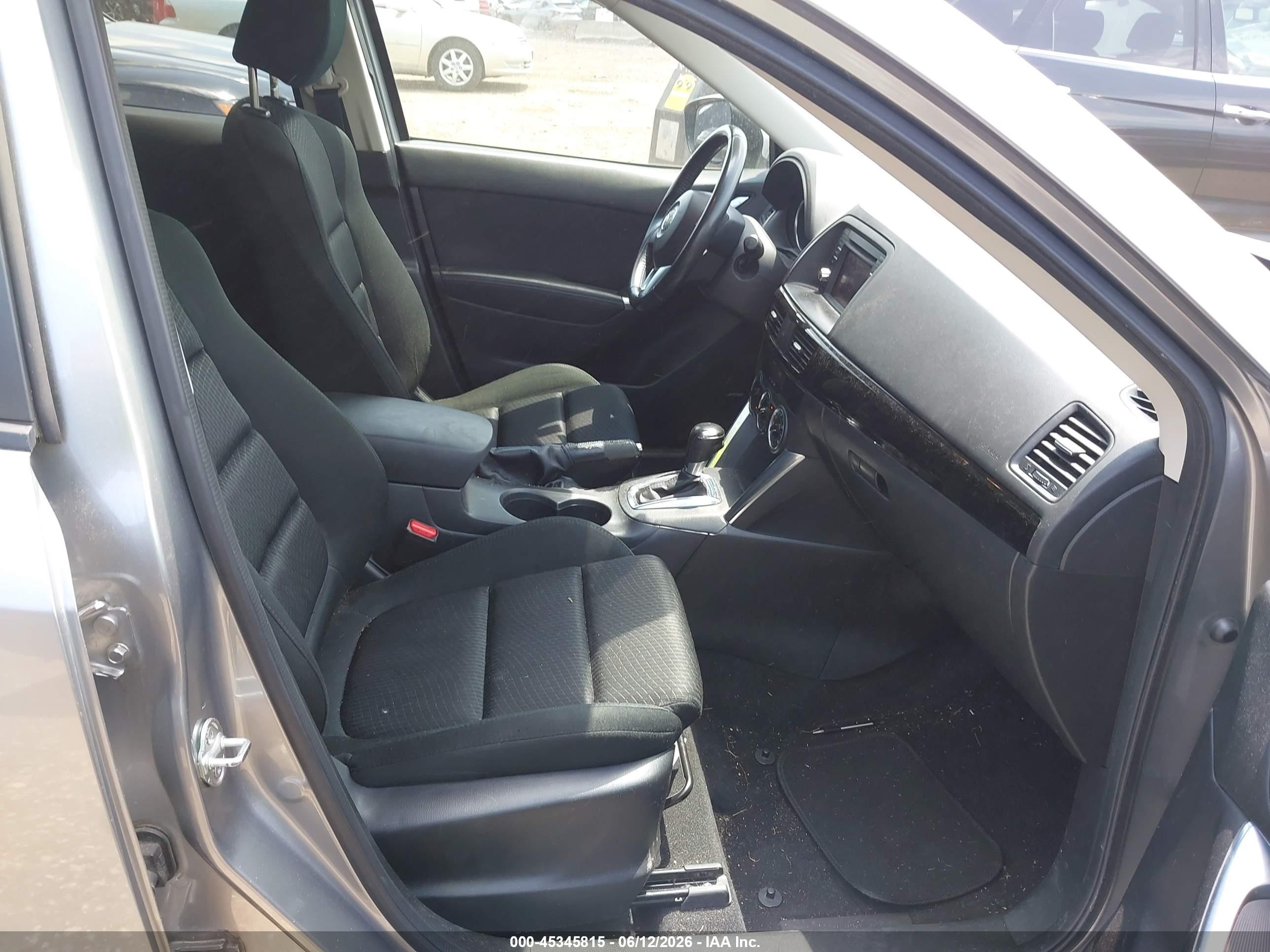2015 Mazda Cx-5 Touring Black vin: JM3KE4CY3F0520146