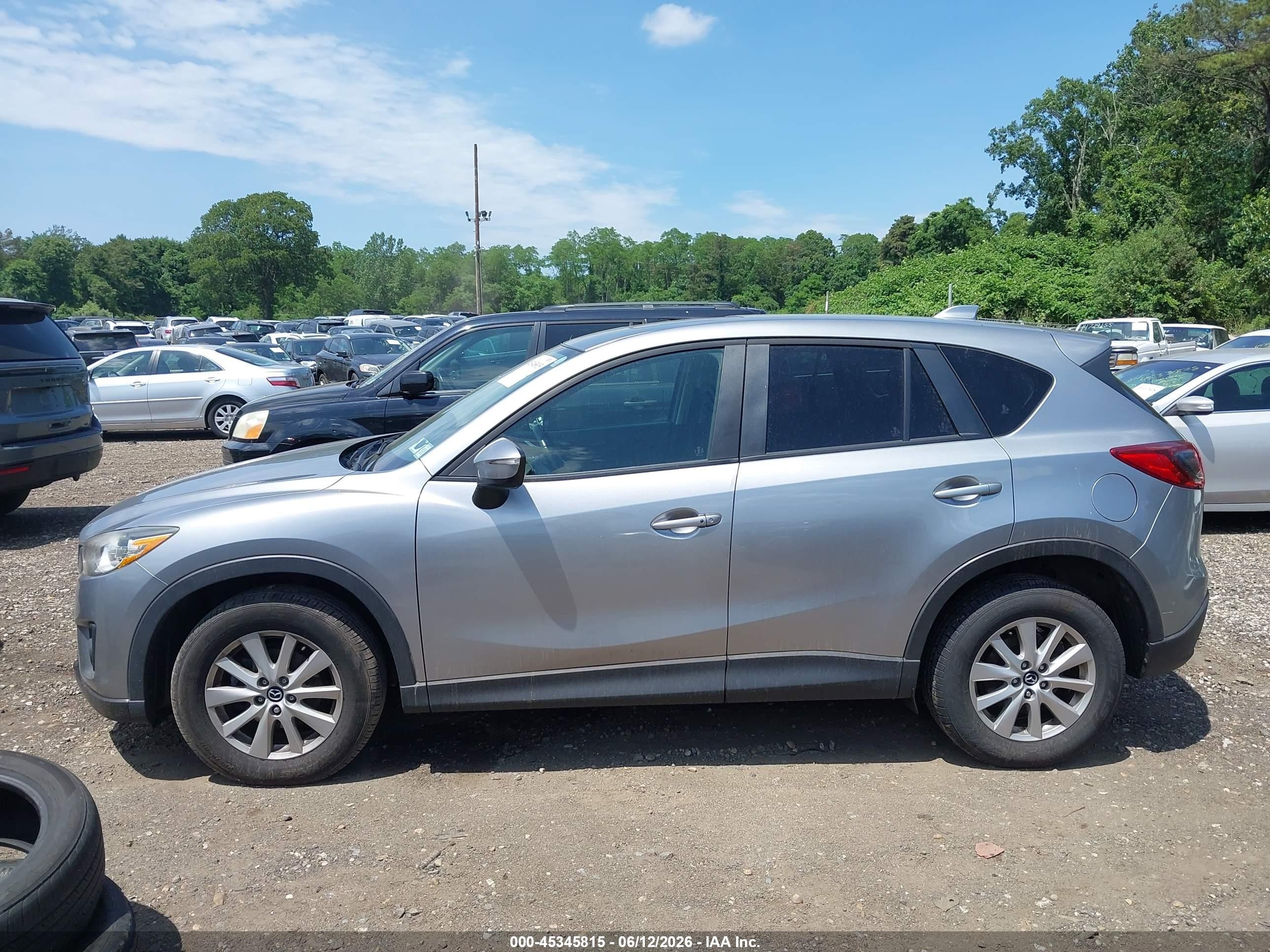 2015 Mazda Cx-5 Touring Black vin: JM3KE4CY3F0520146