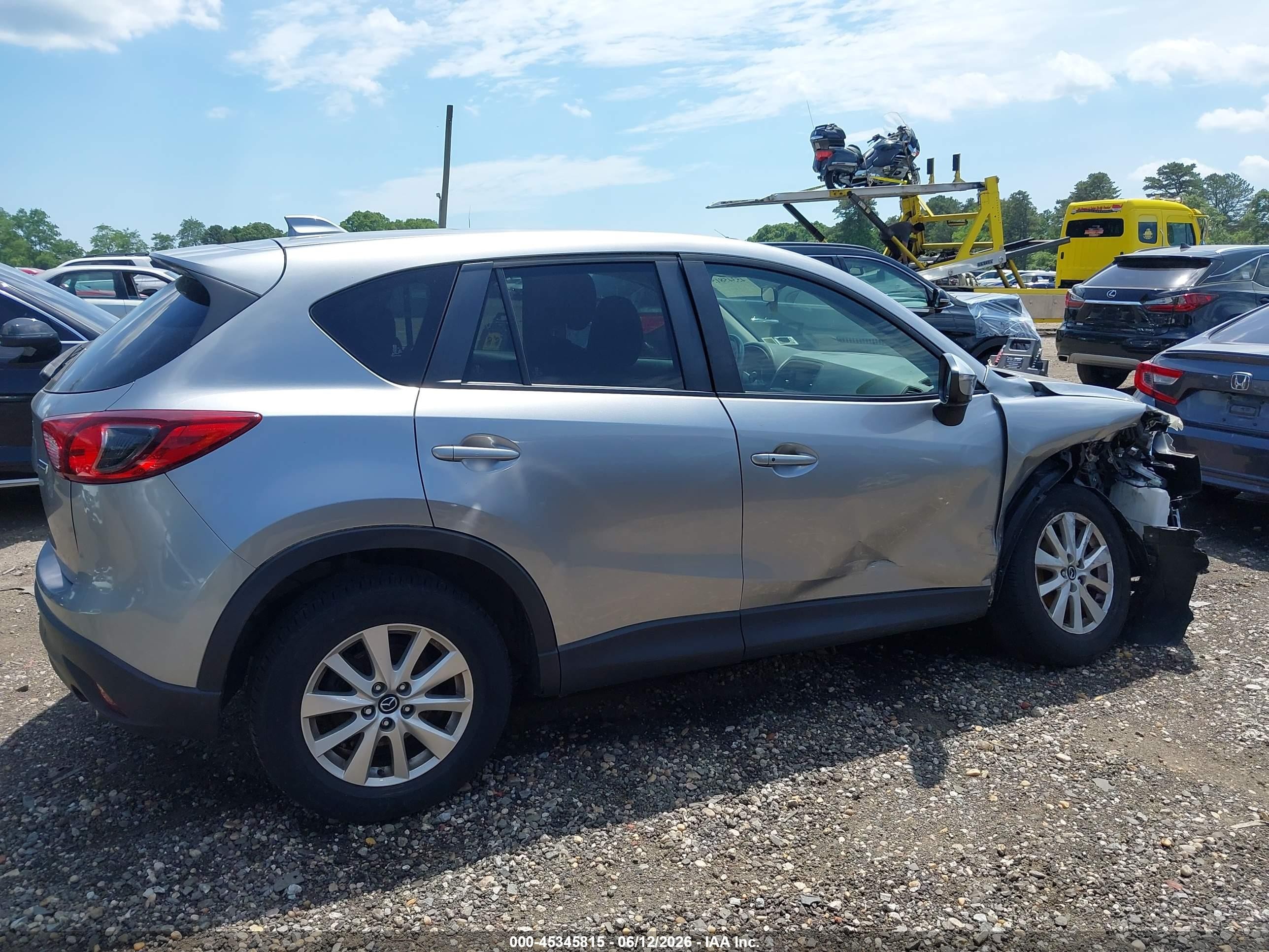 2015 Mazda Cx-5 Touring Black vin: JM3KE4CY3F0520146