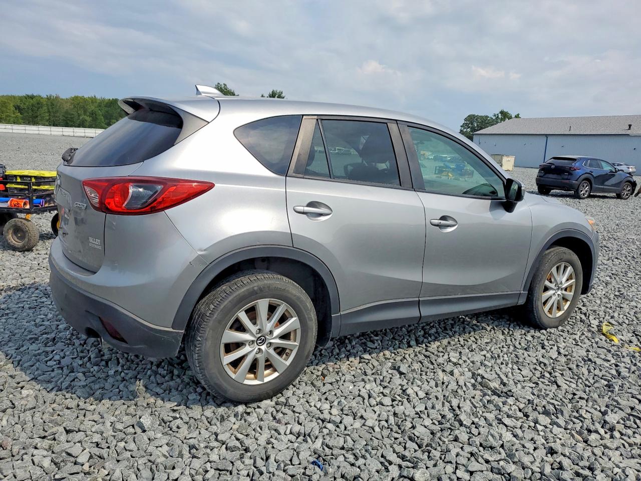 2015 Mazda Cx-5 Touring Silver vin: JM3KE4CY3F0526741