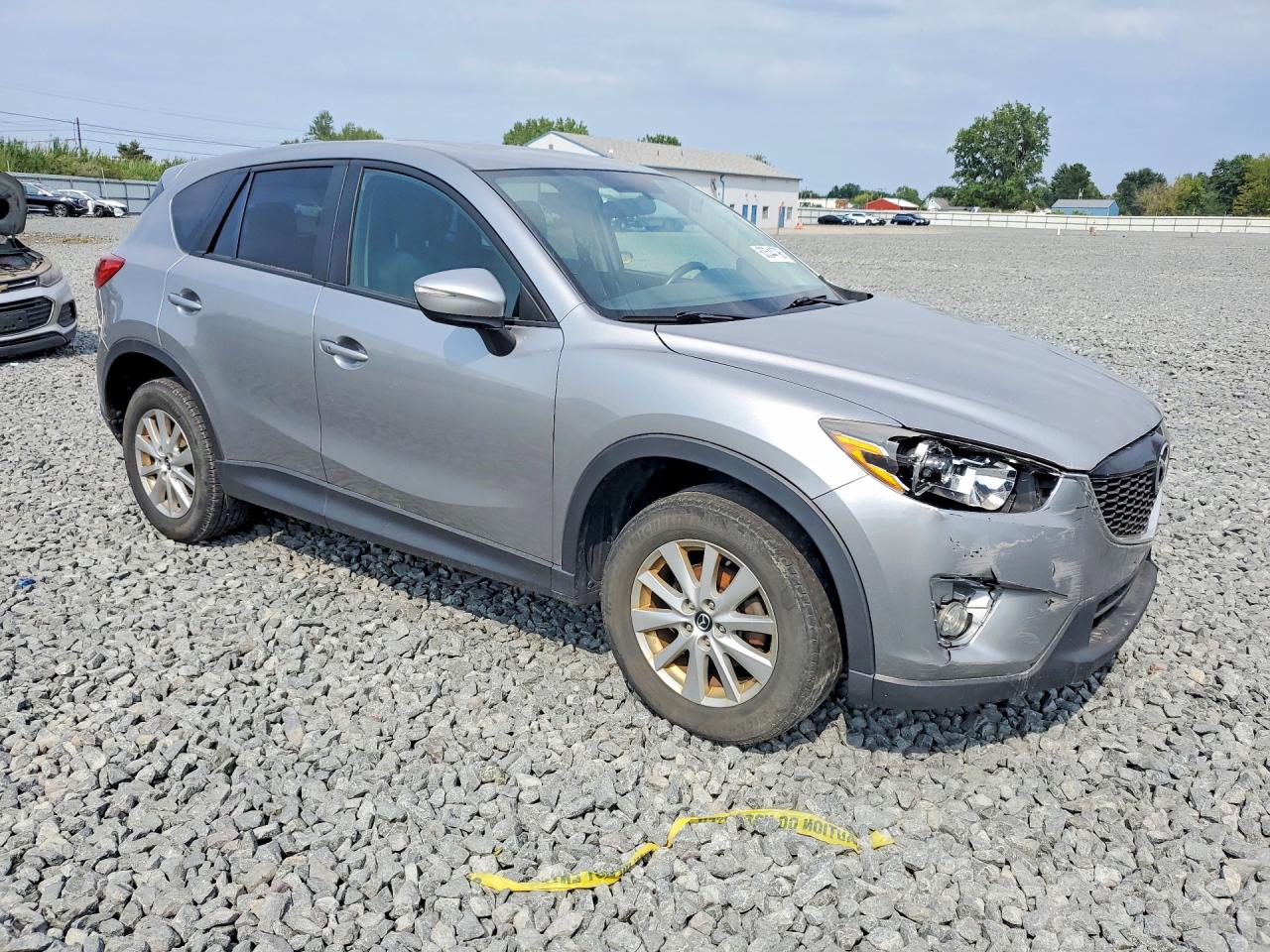 2015 Mazda Cx-5 Touring Silver vin: JM3KE4CY3F0526741
