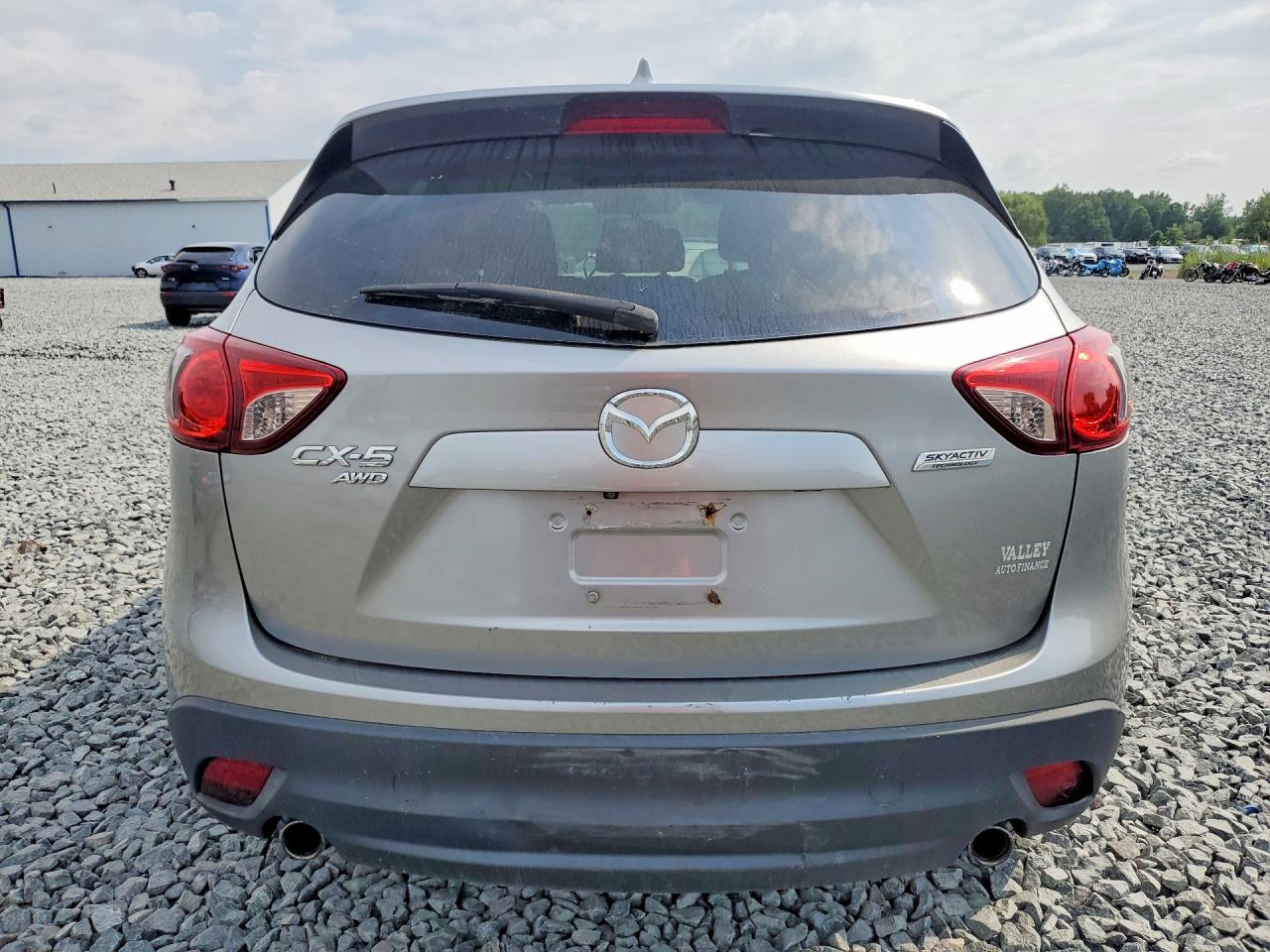 2015 Mazda Cx-5 Touring Silver vin: JM3KE4CY3F0526741
