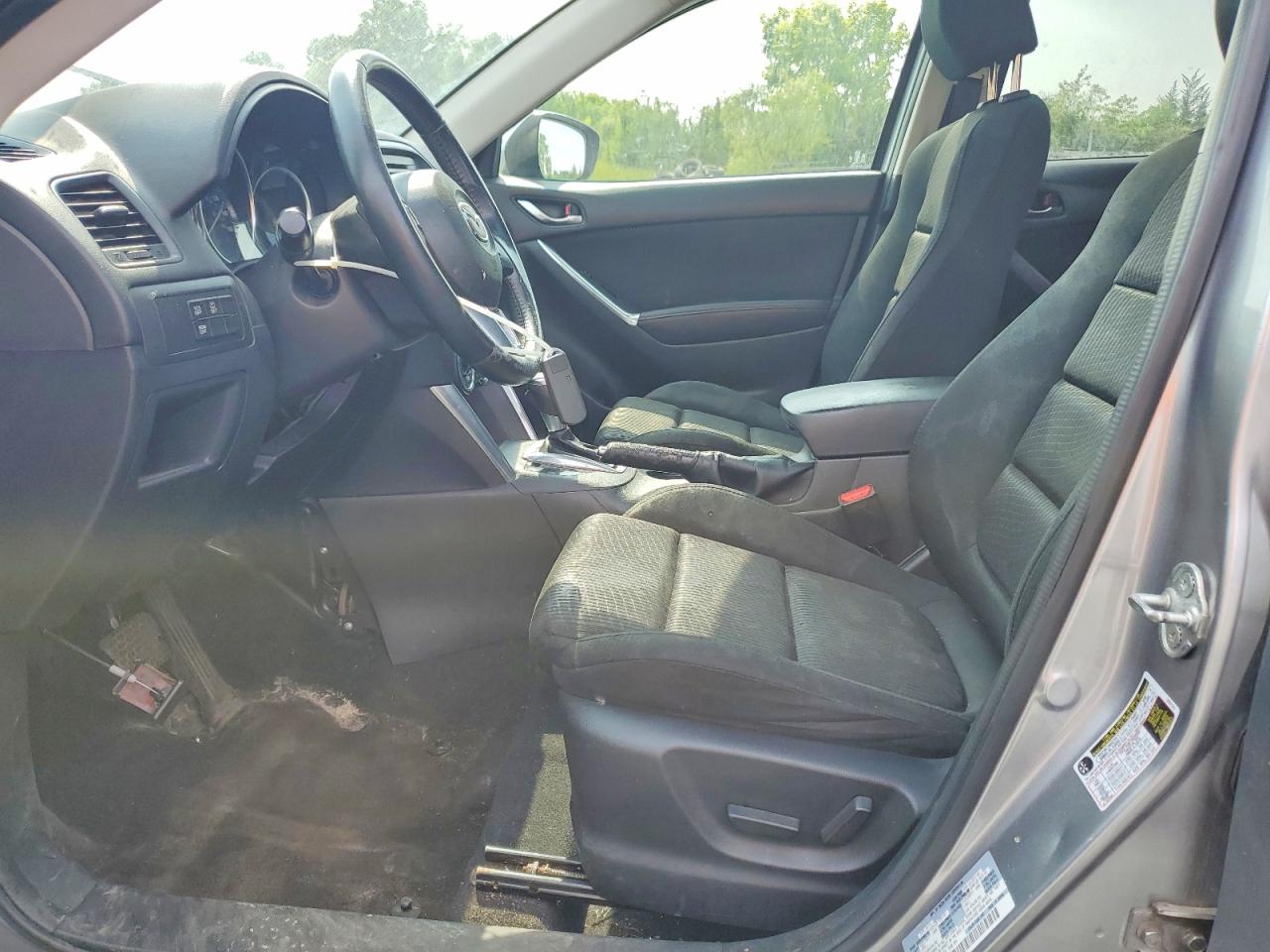 2015 Mazda Cx-5 Touring Silver vin: JM3KE4CY3F0526741