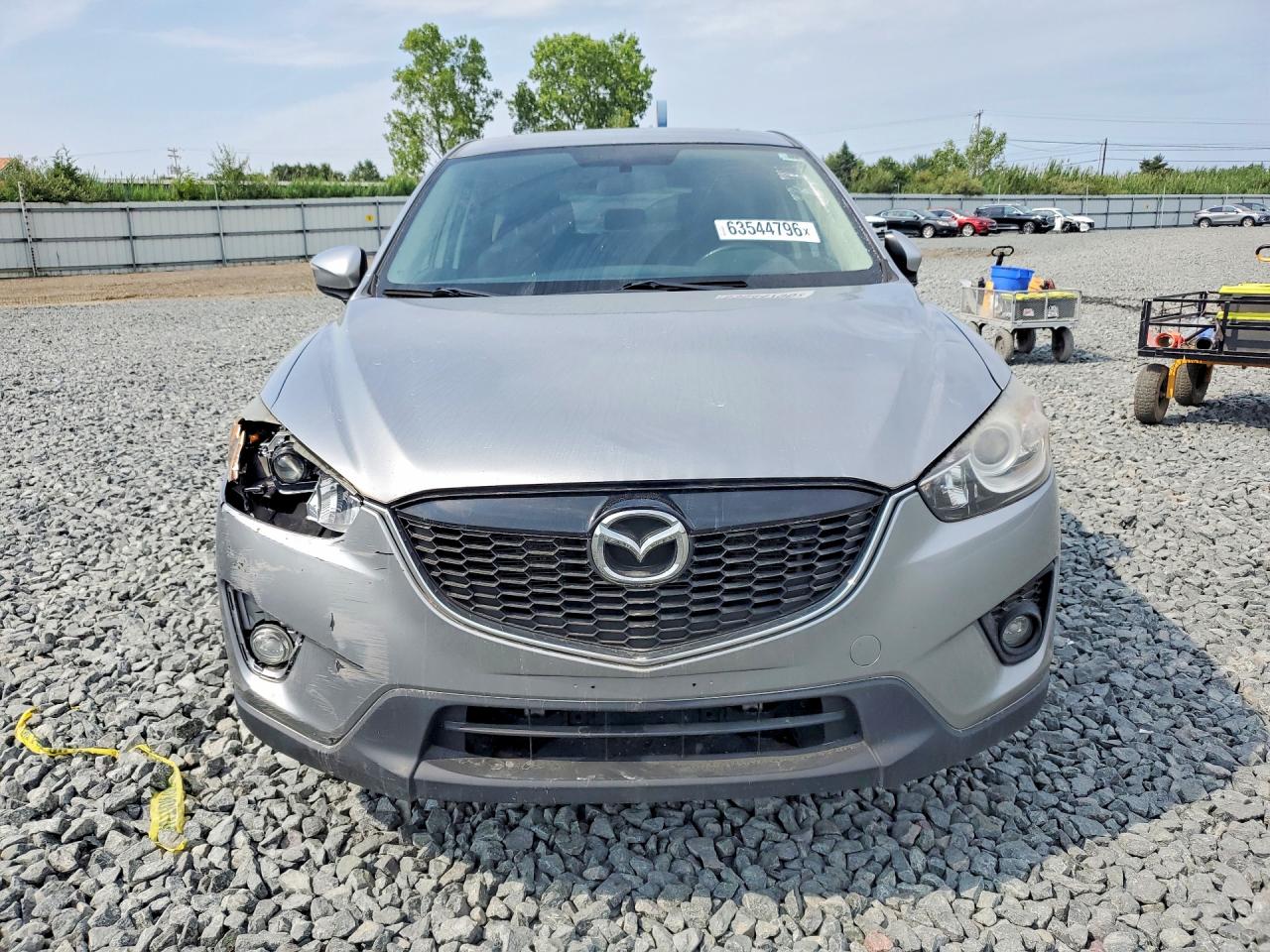 2015 Mazda Cx-5 Touring Silver vin: JM3KE4CY3F0526741