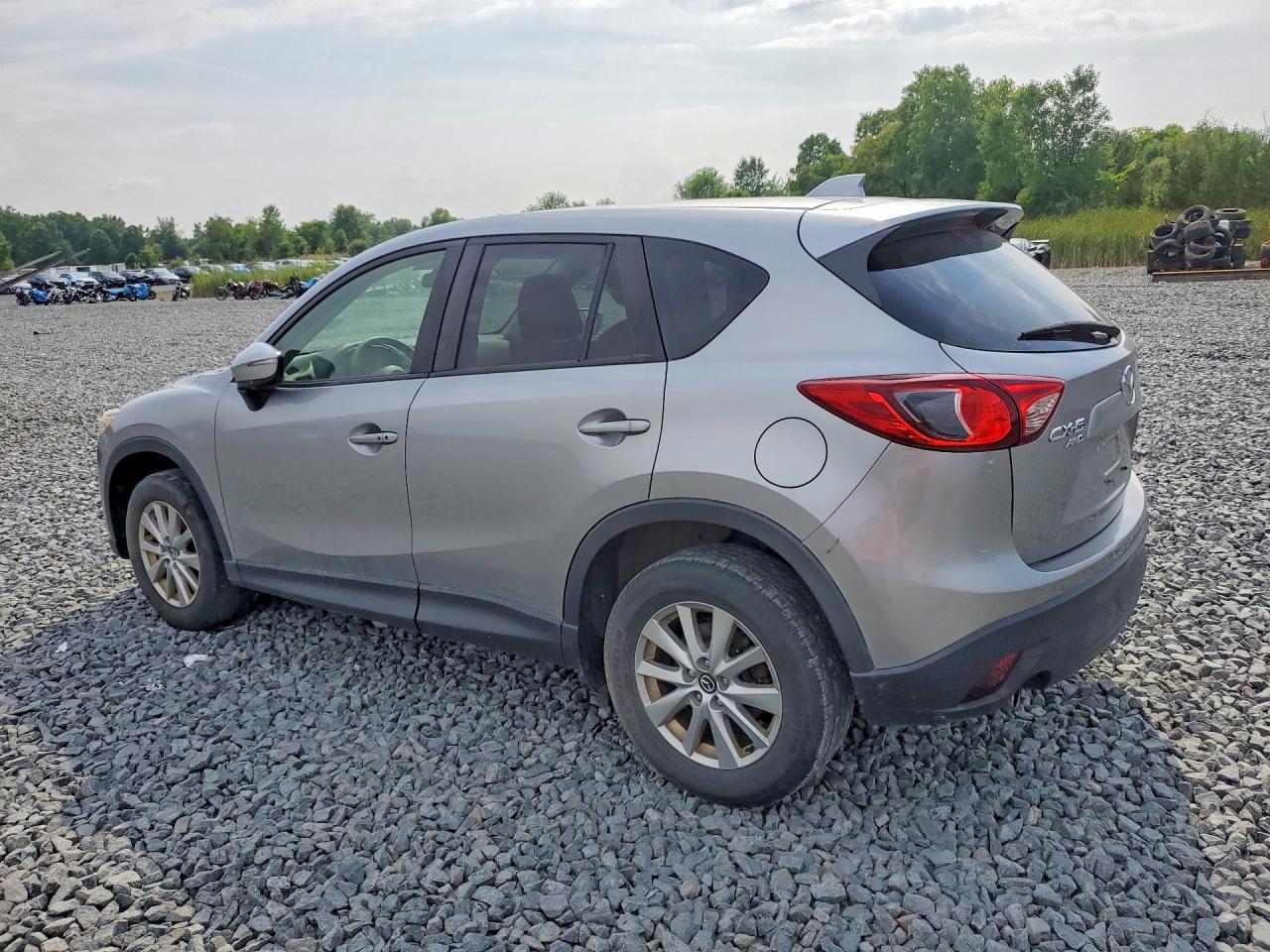 2015 Mazda Cx-5 Touring Silver vin: JM3KE4CY3F0526741