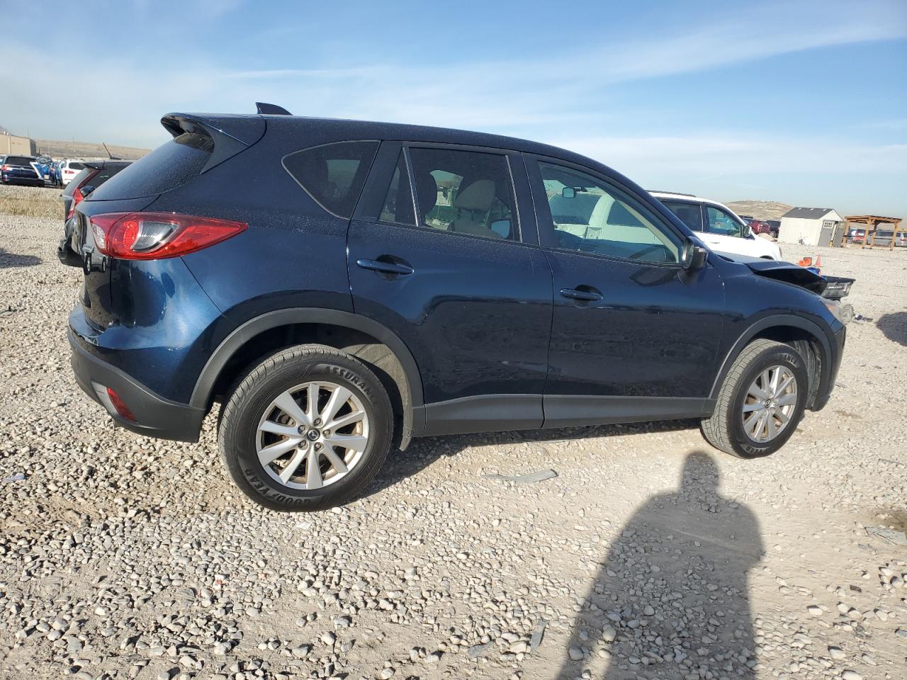 2015 Mazda Cx-5 Touring Blue vin: JM3KE4CY3F0531308