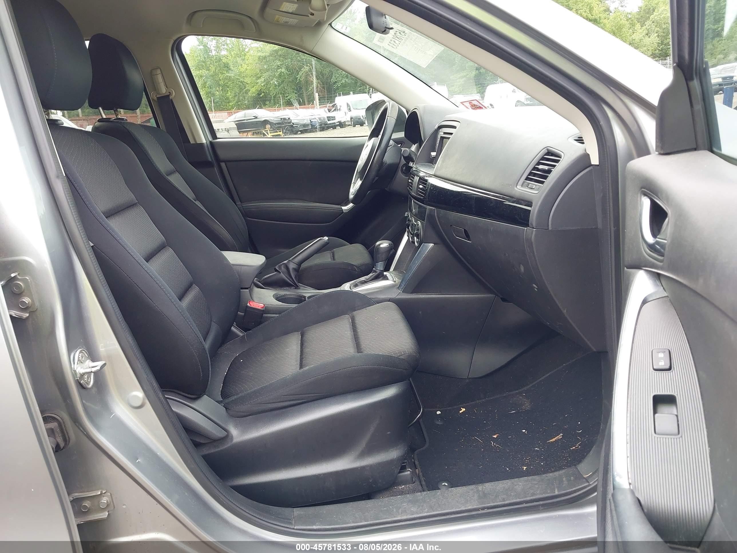 2015 Mazda Cx-5 Touring Silver vin: JM3KE4CY3F0533169