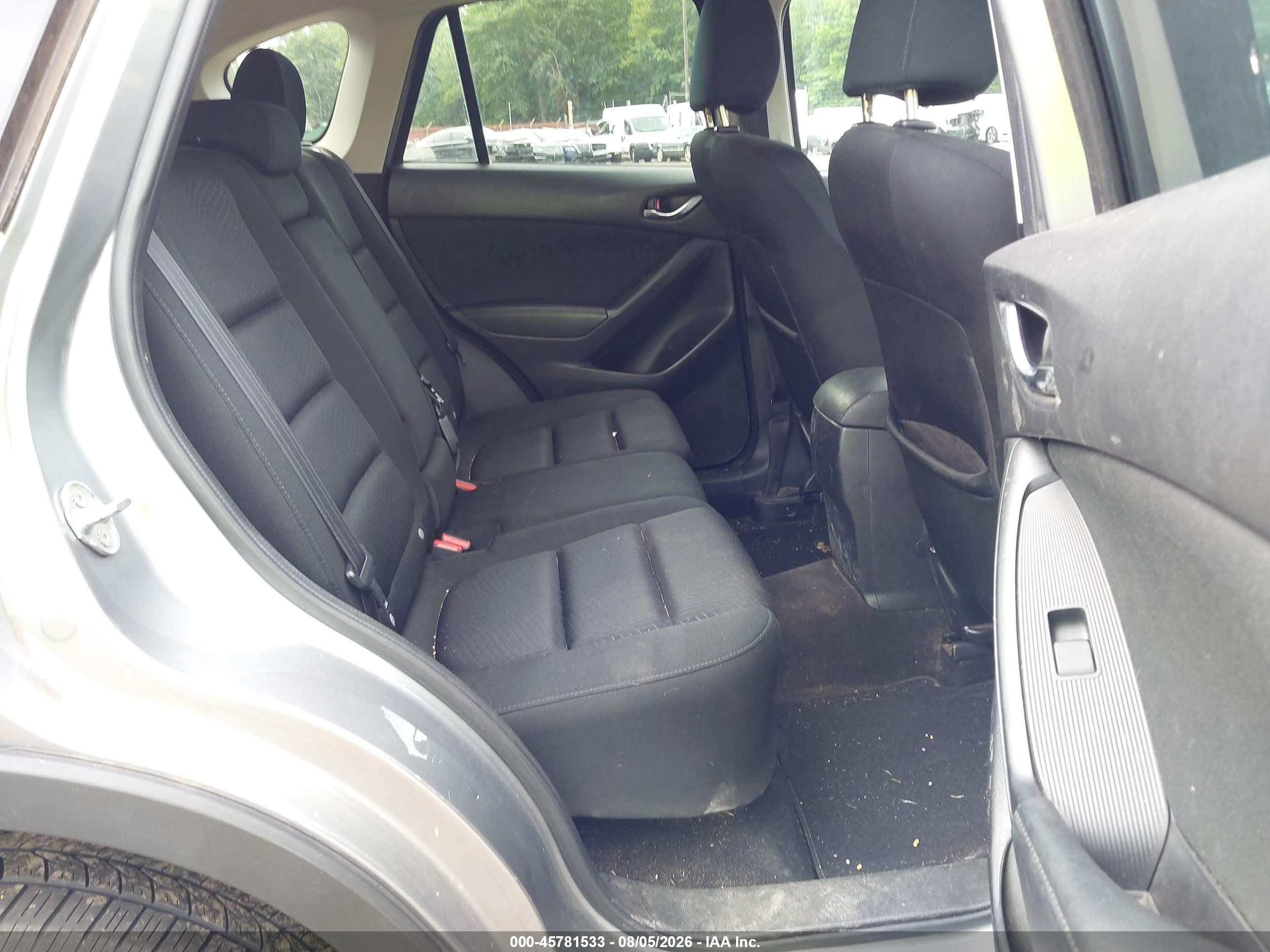 2015 Mazda Cx-5 Touring Silver vin: JM3KE4CY3F0533169